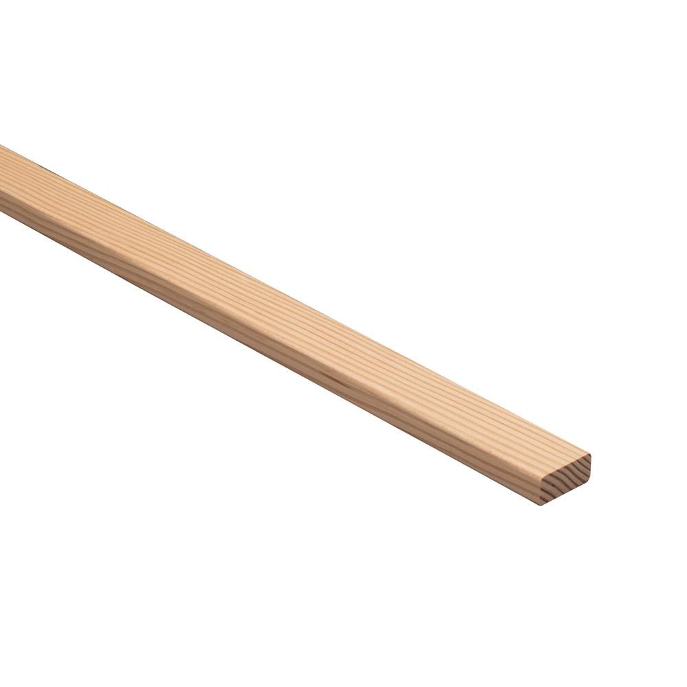 RELIABILT 104 1-in x 3-in x 8-ft Unfinished Clear S4S Douglas fir Common Softwood Board