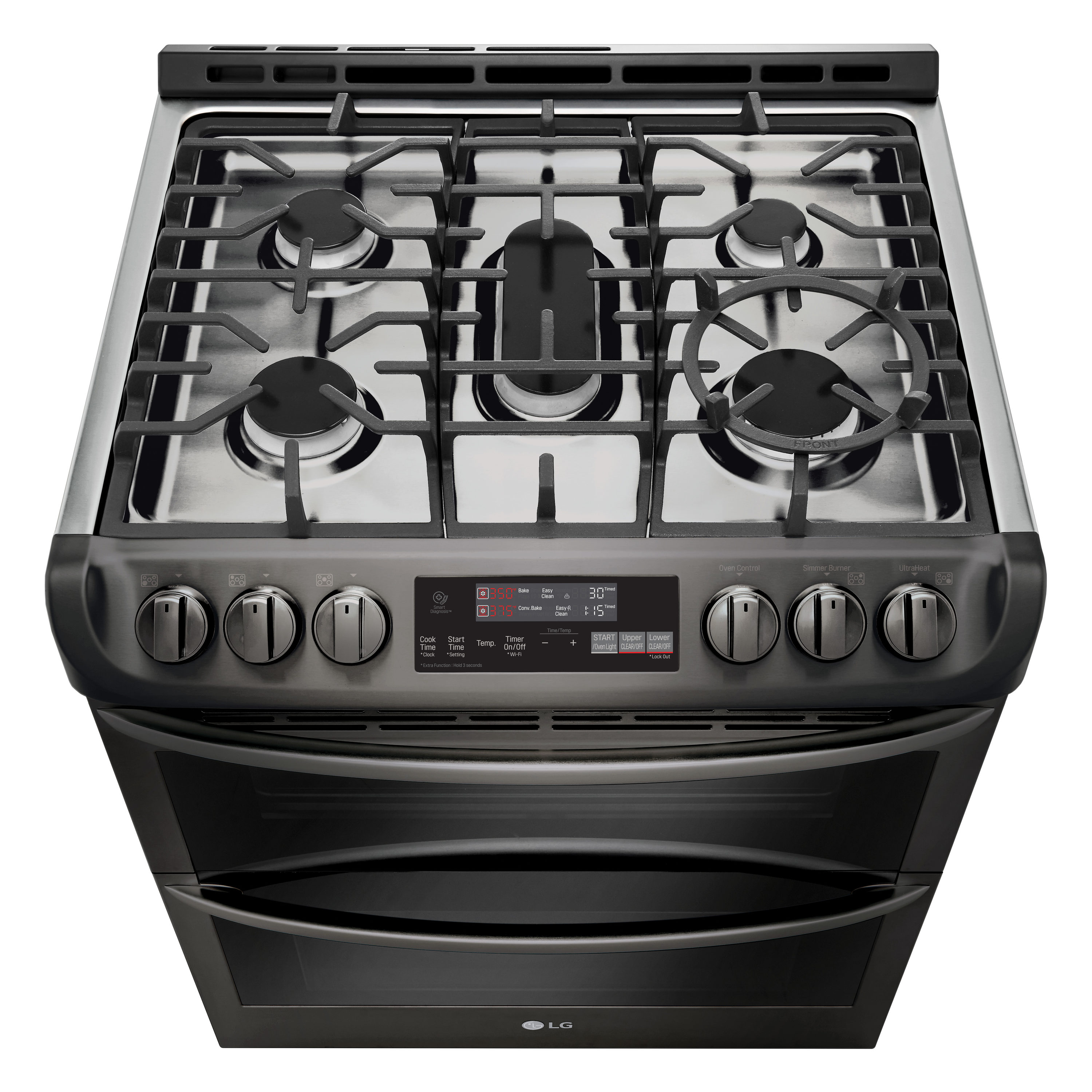 LG LTG4715BD Double-Oven-Gas-Ranges - View #8