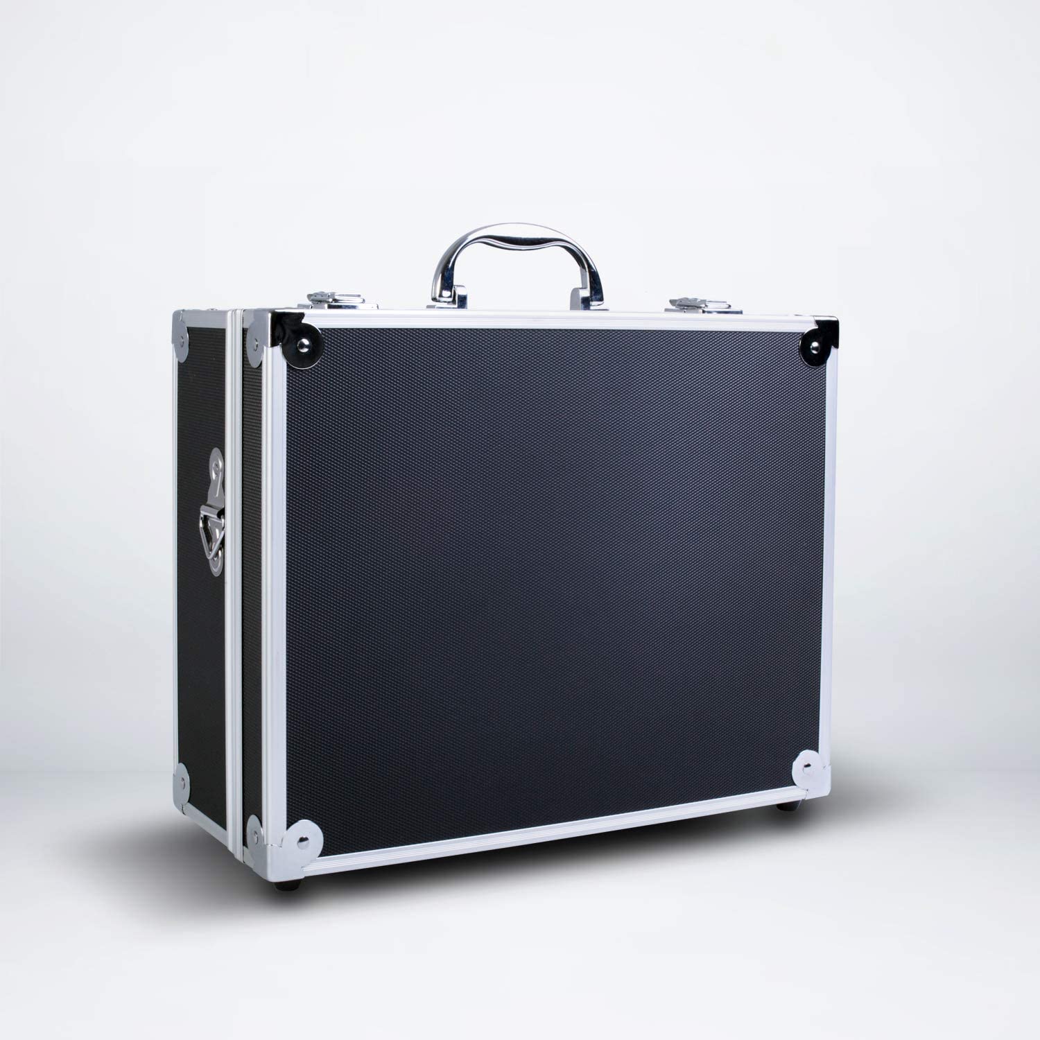 storage box 27 x 24.6 x 12.4 cm Black Equipment Photography Waterproof with Foam Flight Case Transport Hard Case Galapara Technicians Tool Box