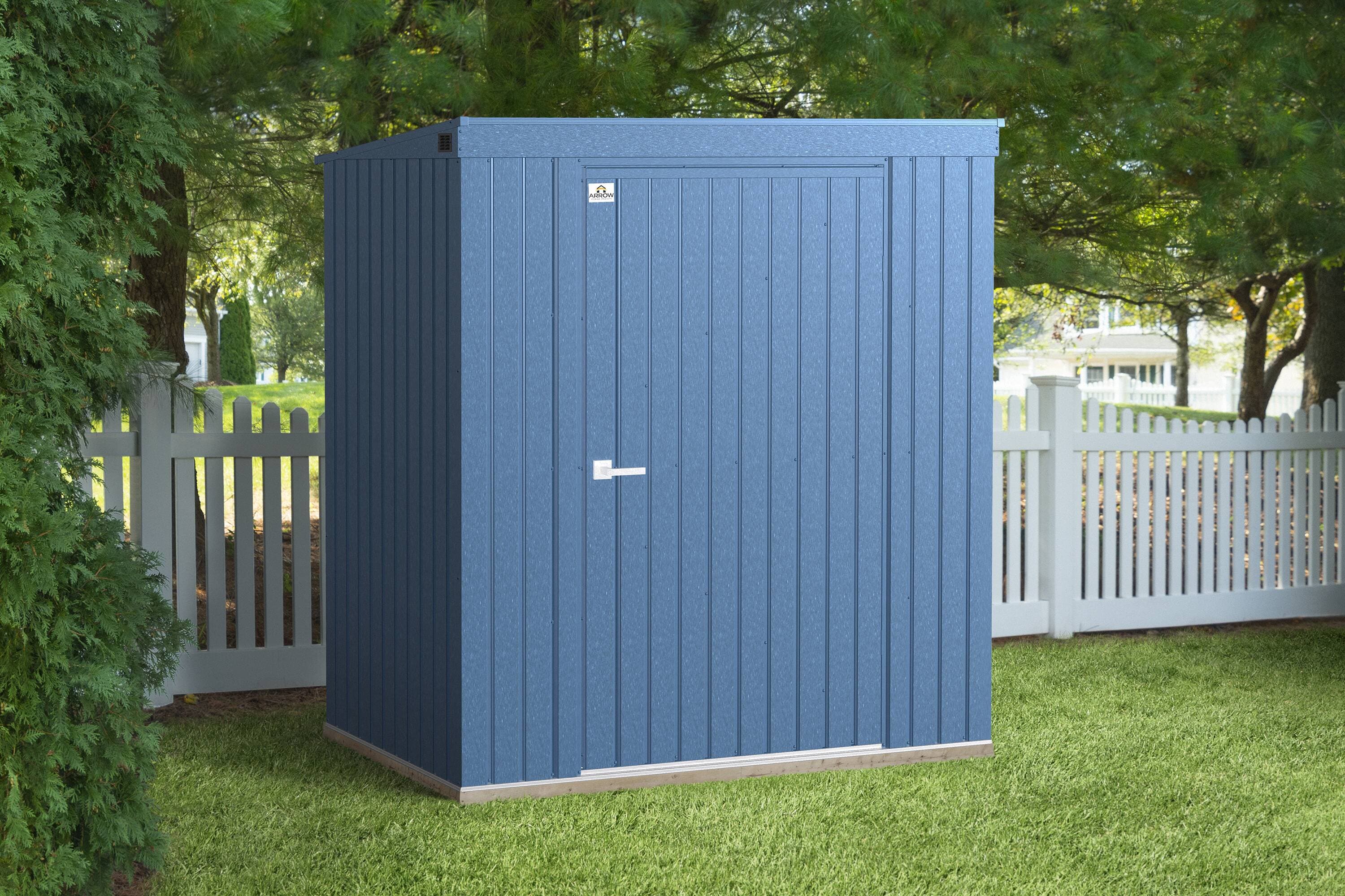 Arrow EP64BG 6-ft x 4-ft Elite Galvanized steel Storage Shed