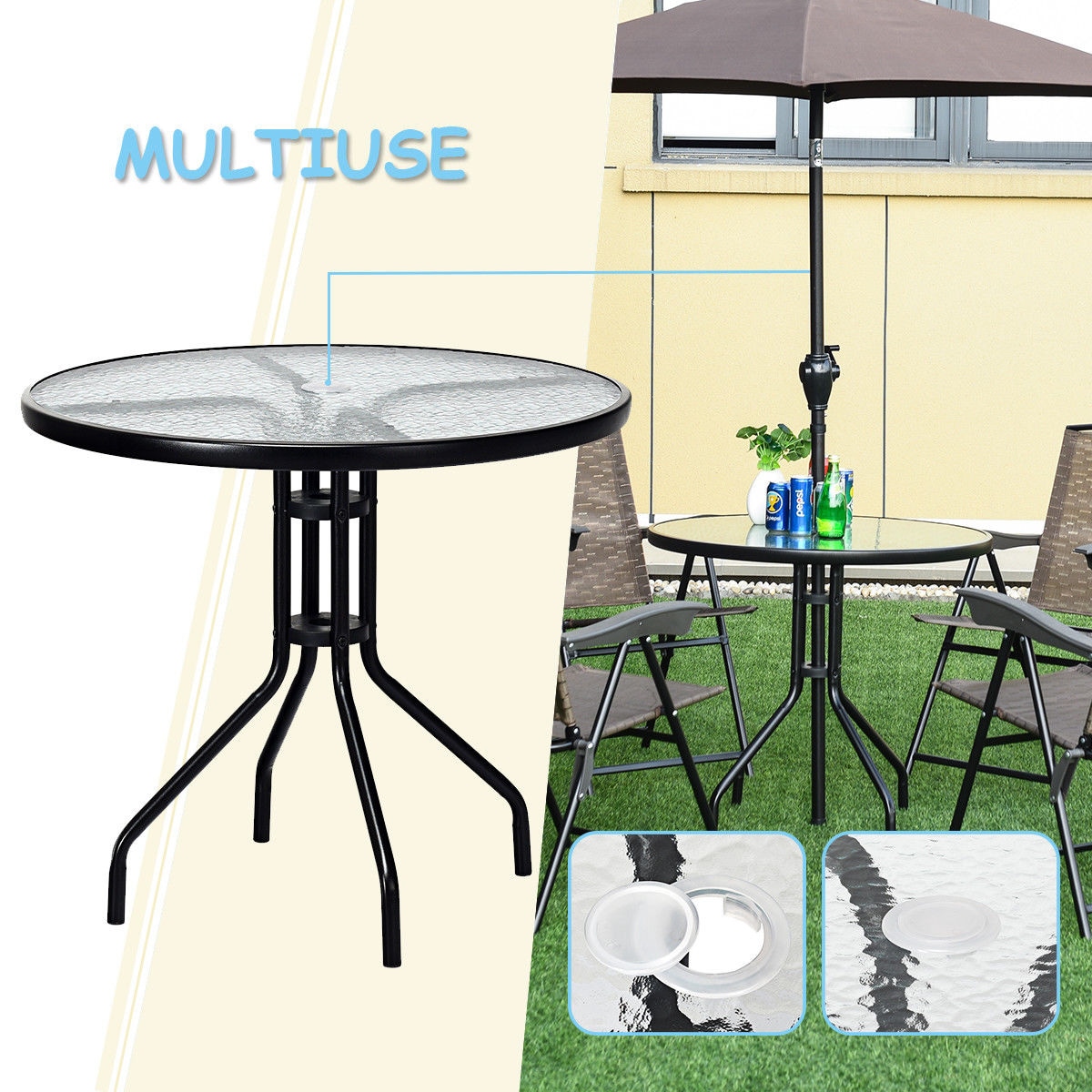 Forclover HYFE-70488 Patio-Tables - View #2