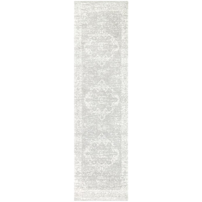 Style Selections Keenly 2 X 7 Gray, Gray Rug Runner