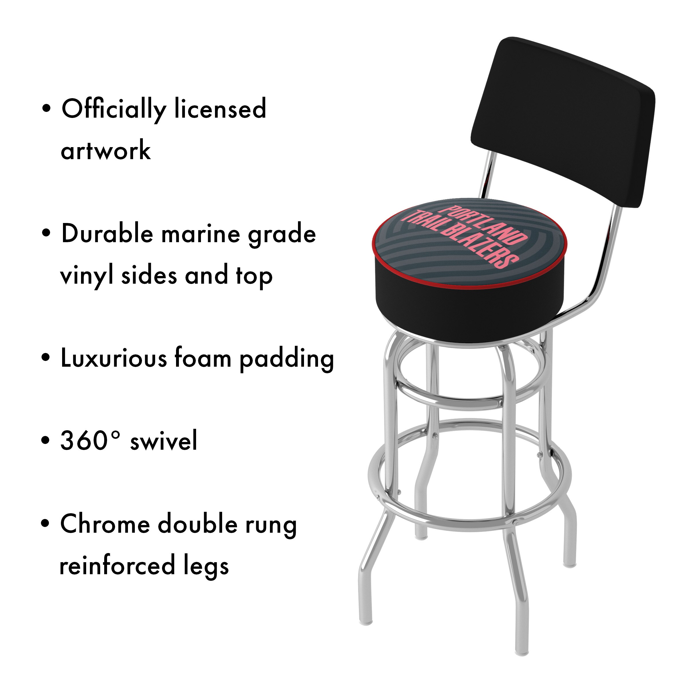 Trademark Gameroom NBA1100-PTB2-TWN stools - View #3