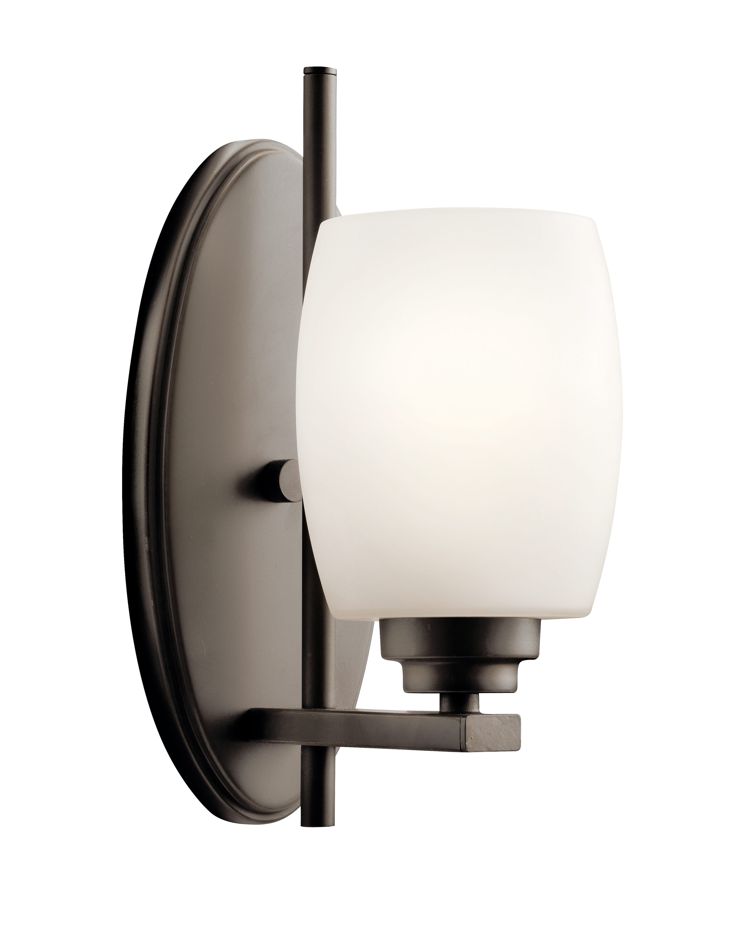 Kichler 5096OZSL18 Eileen 4.5-in 1-Light Olde Bronze LED Modern/Contemporary Vanity Light