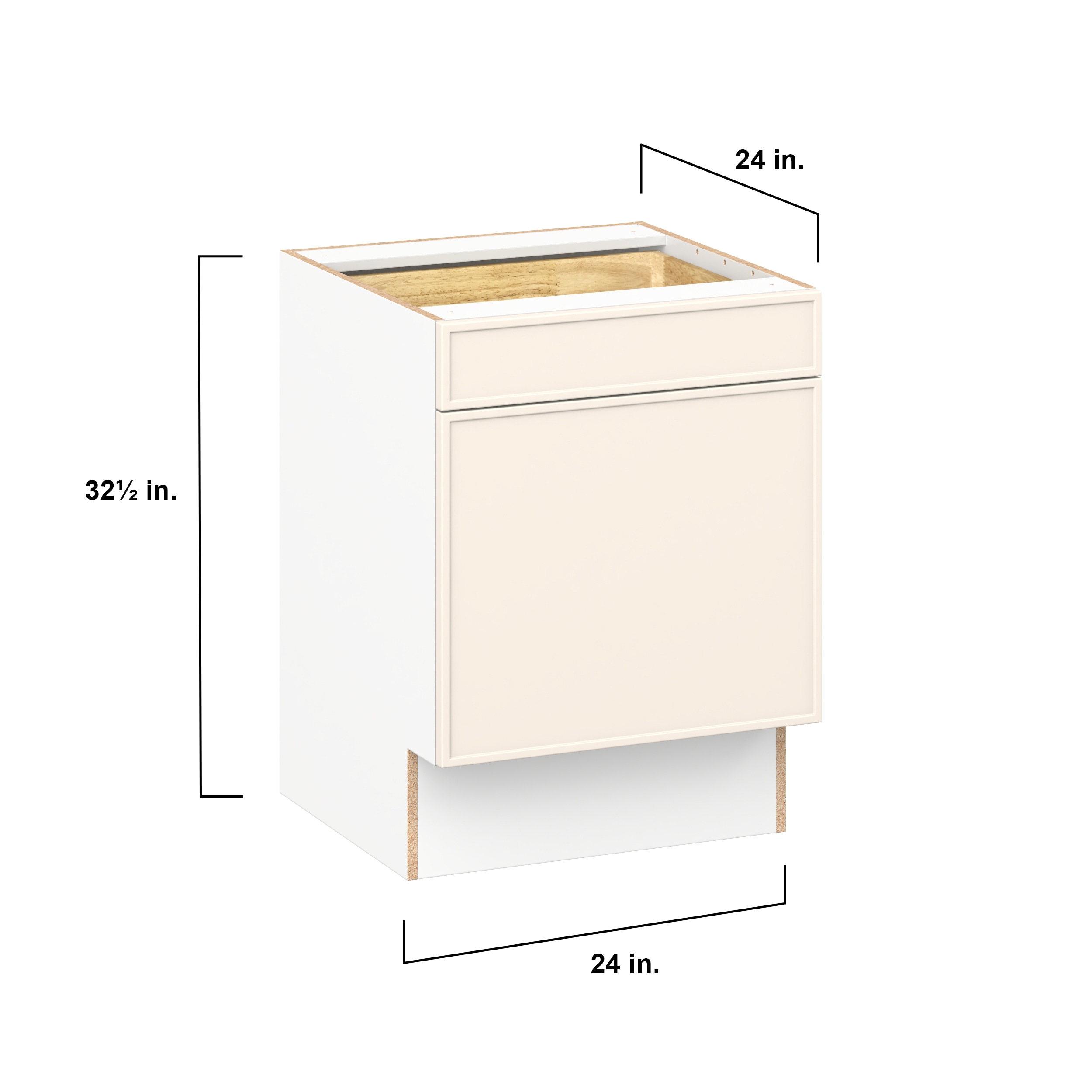 Hugo&Borg DSB24ADA(L/R)WD-CI Cabinets-Kitchen - View #4