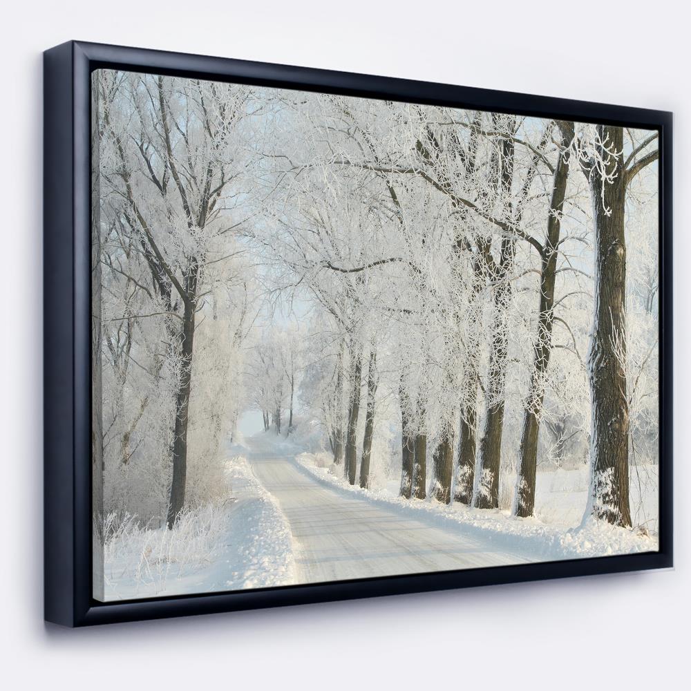 Designart FL14835-42-32-FLB Wood Floater frame 32-Inches H x 42-Inches W Landscape Canvas Print