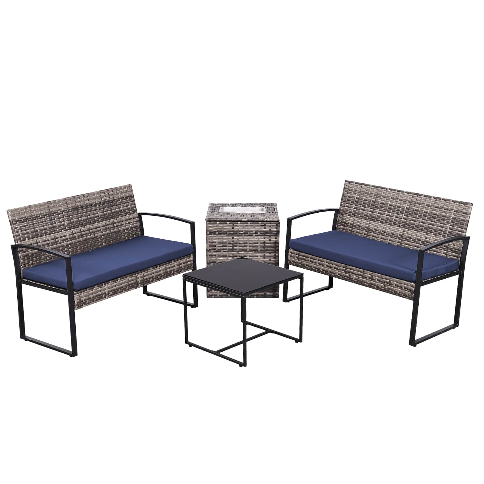 JUJABU CONSET-11 Patio-Conversation-Sets - View #2