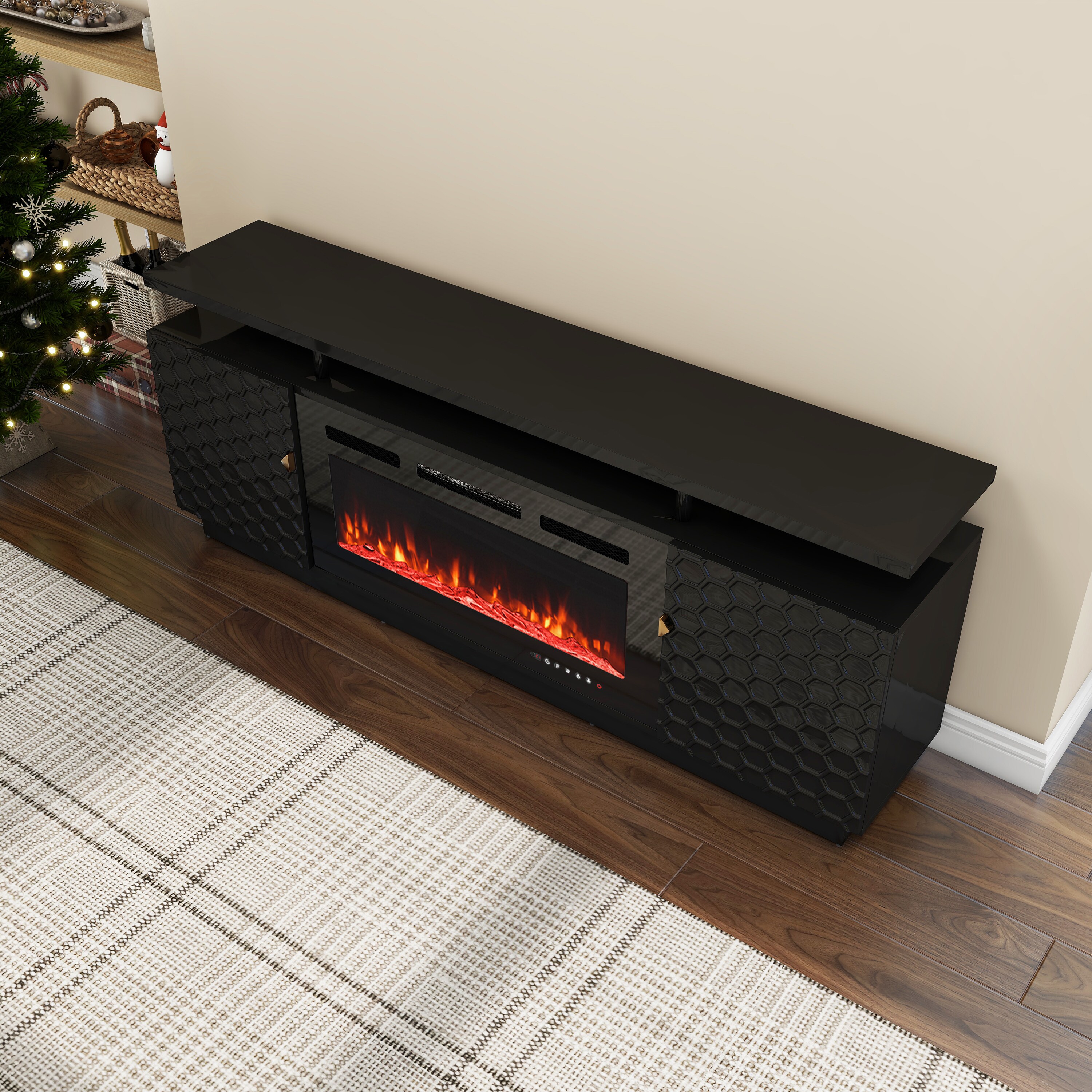 Mondawe MOJHGM2L36BK Electric-Fireplaces - View #4