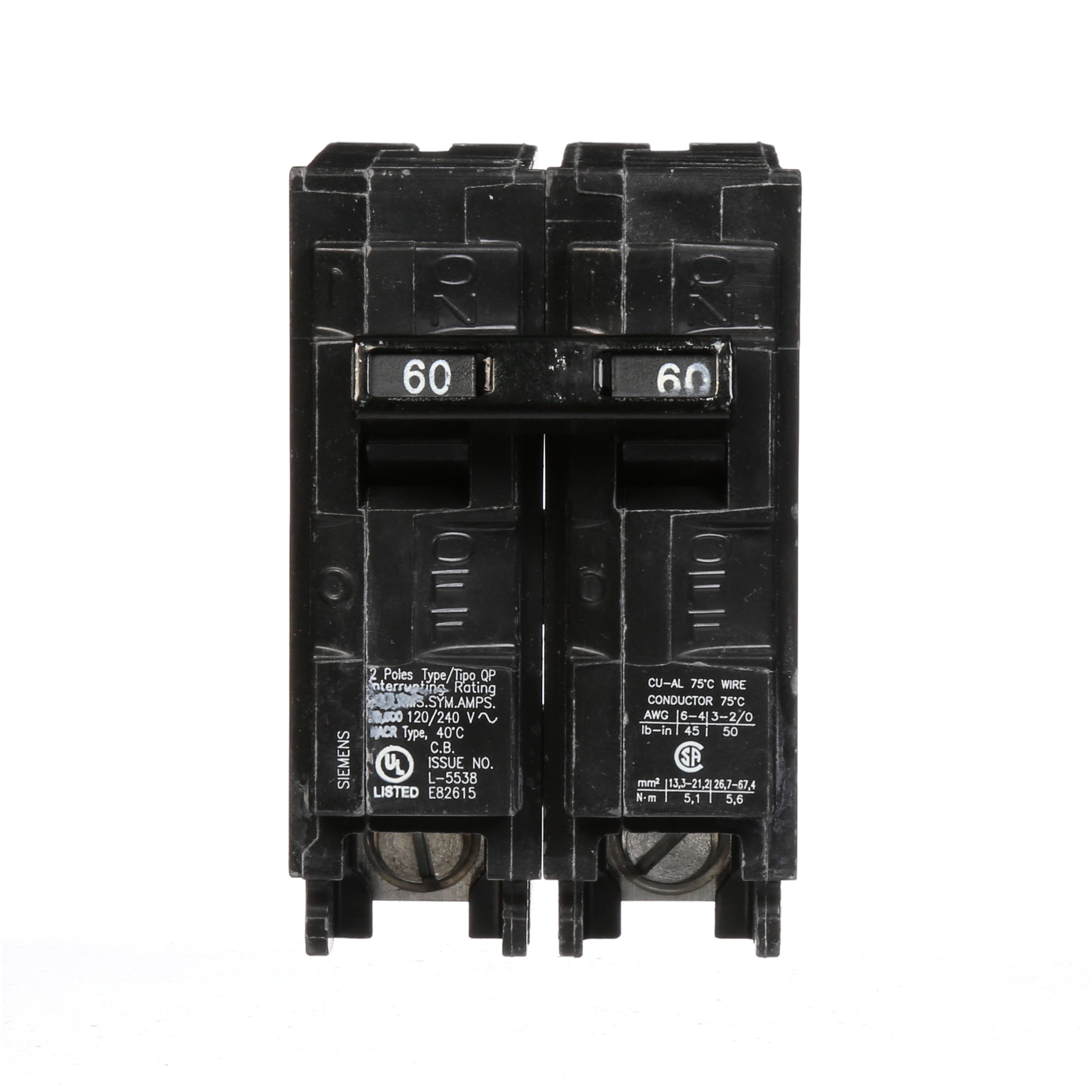 Siemens Q260U Circuit-Breakers - View #4