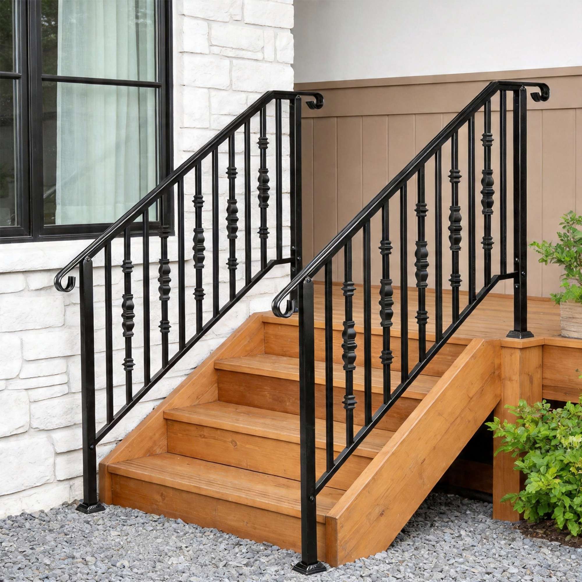 Wudkey L4-GZ3J3A Interior-Stairpart-Railing - View #3