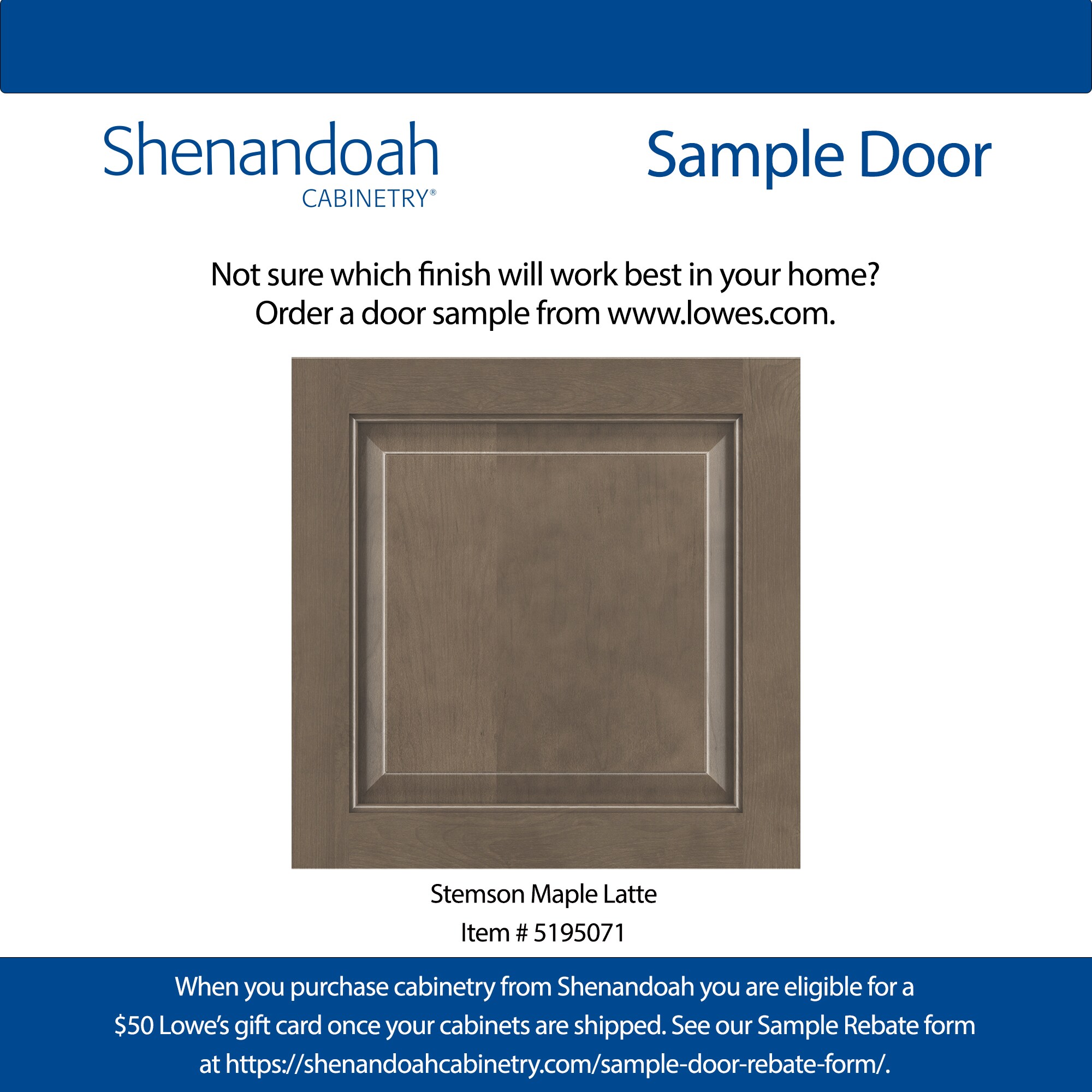 Shenandoah 97629 Cabinet-Samples - View #5