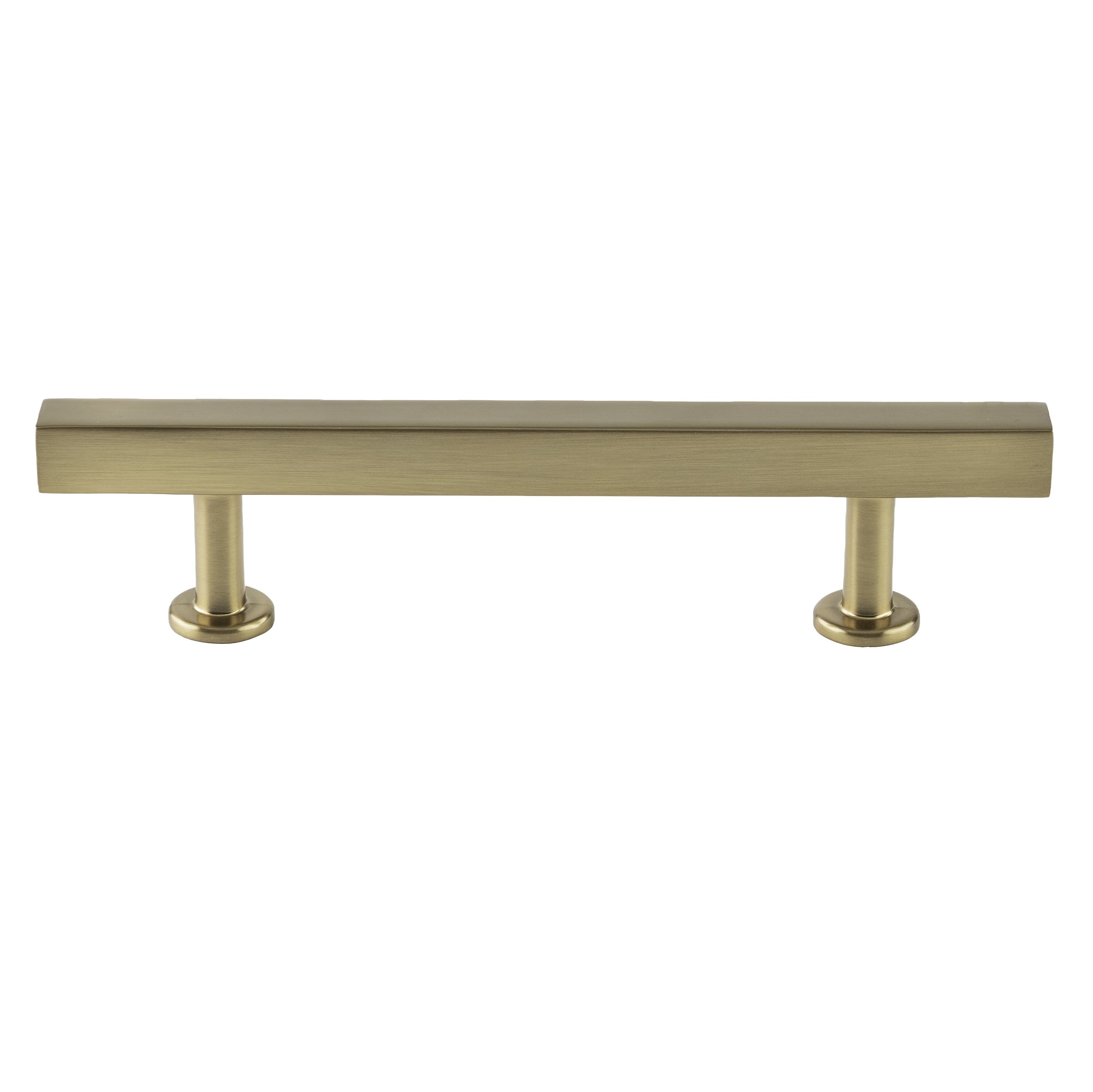 Harper Hayes Sylas 3-3/4-in , 96mm Center to Center Champagne Bronze Square Bar Drawer Pull