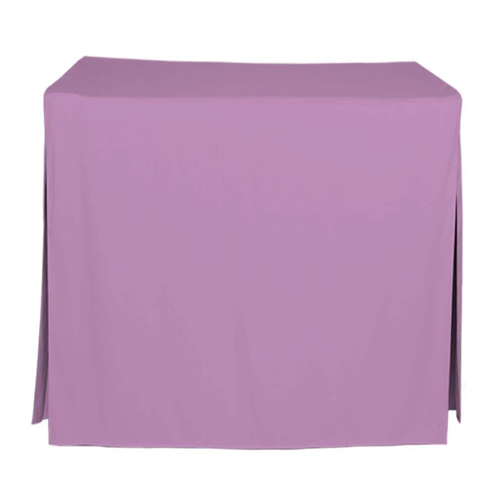 WestPoint Home 028828431745 Tablevogue Table Cover Collection Fitted Indoor/Outdoor Lilac Table Cover for 34-in square