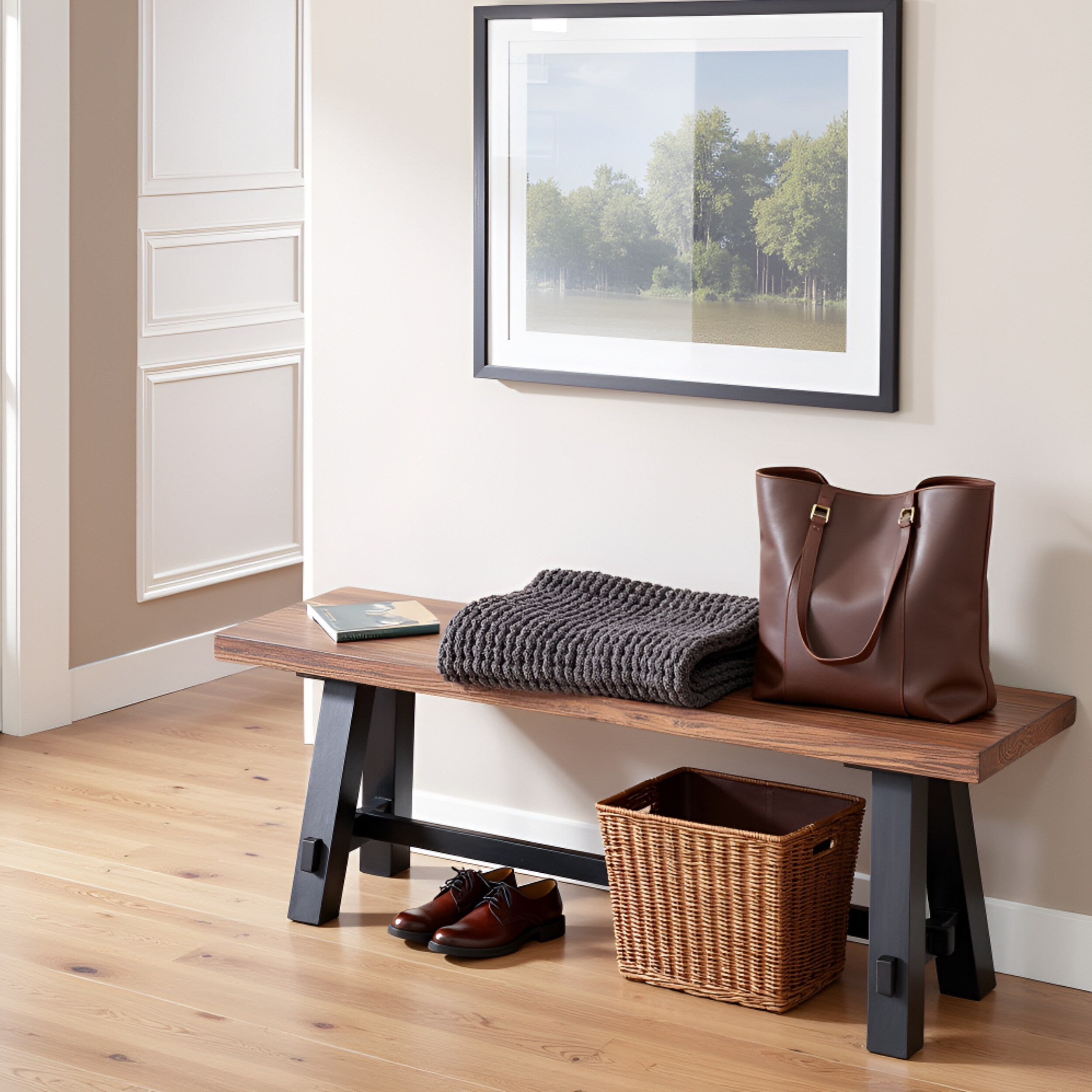 Alaterre Furniture ANAD04RNB bench - View #4