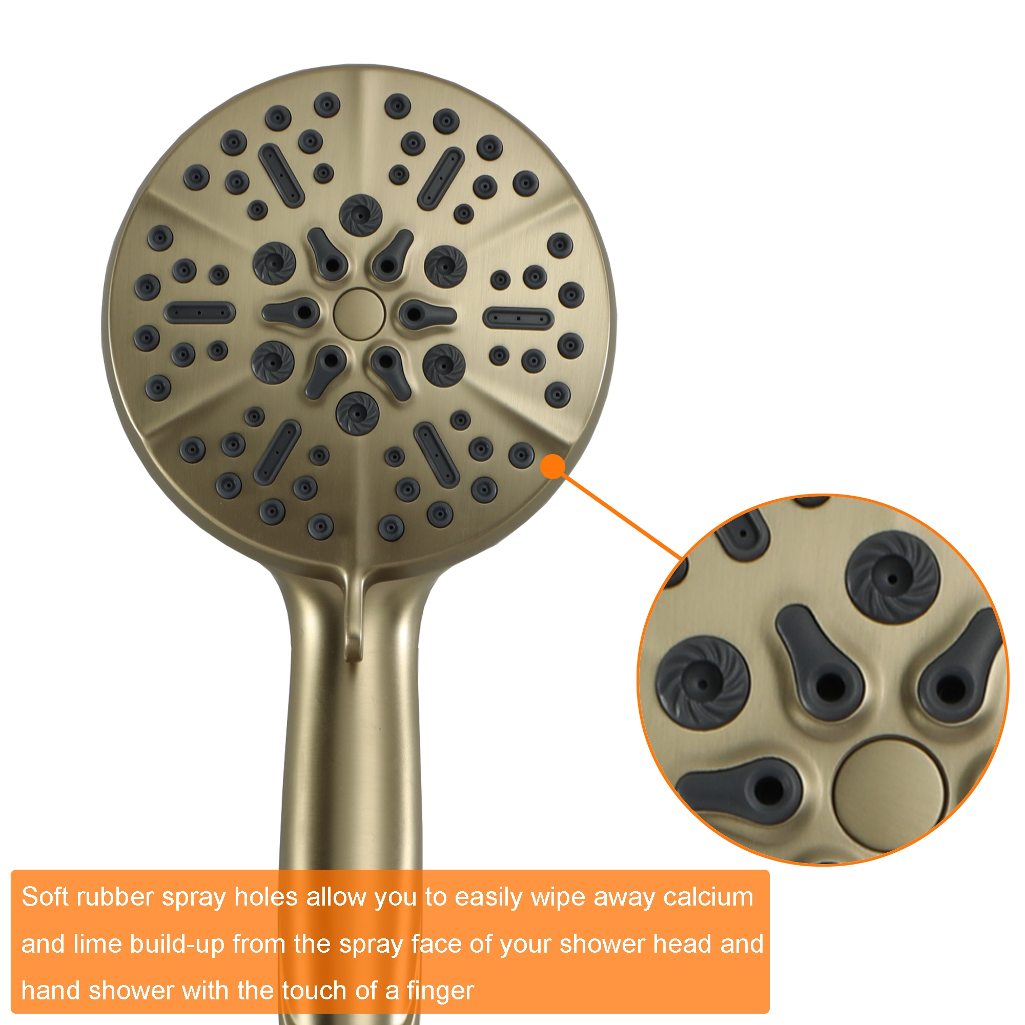 CASAINC CASATW201-5BG Fixed-Showerhead - View #6