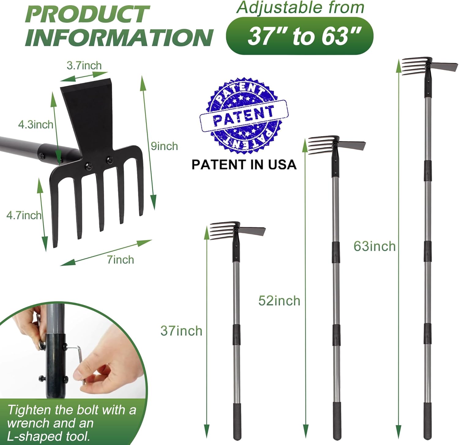 Rbied AOC-4 Garden-Hand-Tool-Kits - View #2