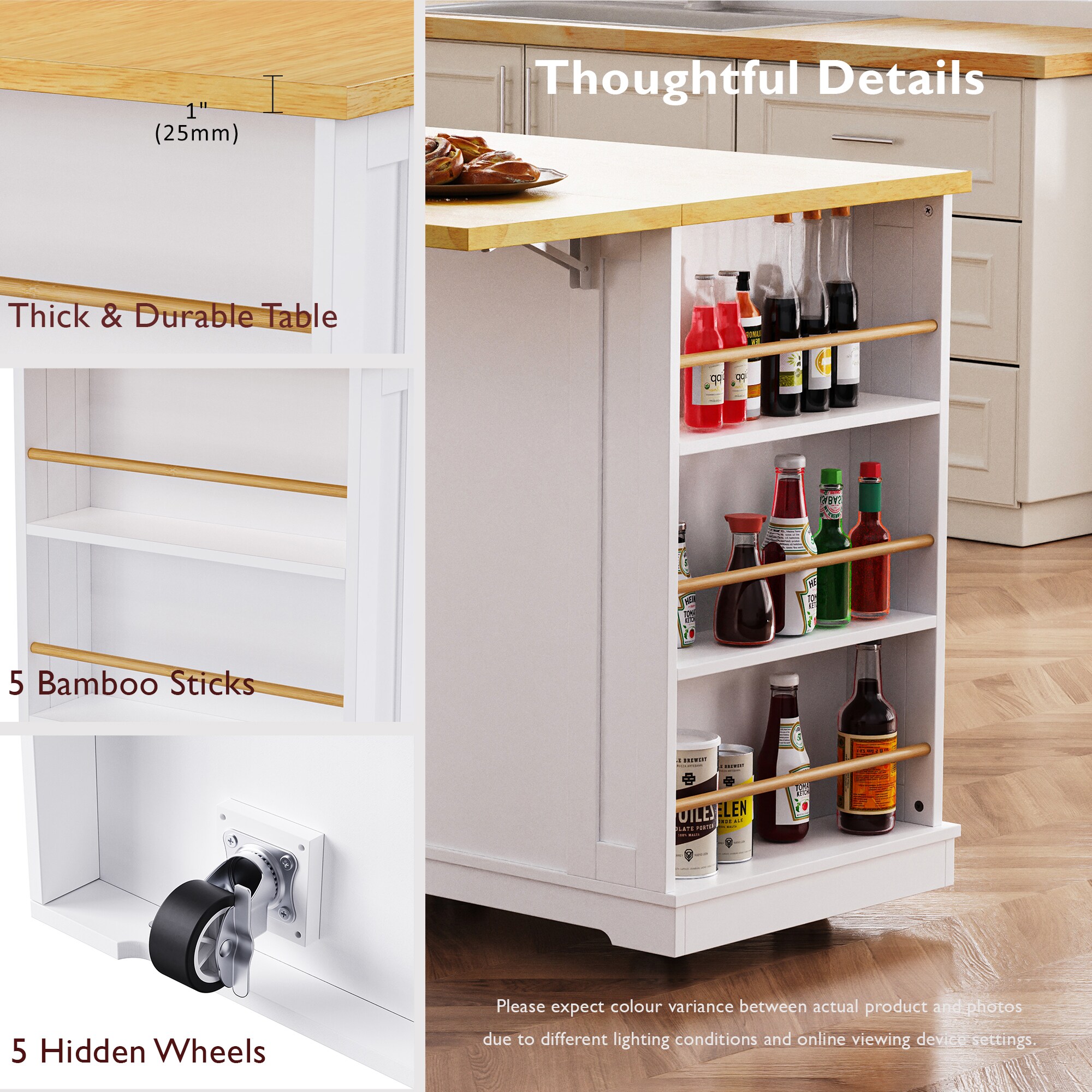 Kahomvis O4-QP707-27 Kitchen-Furniture - View #5