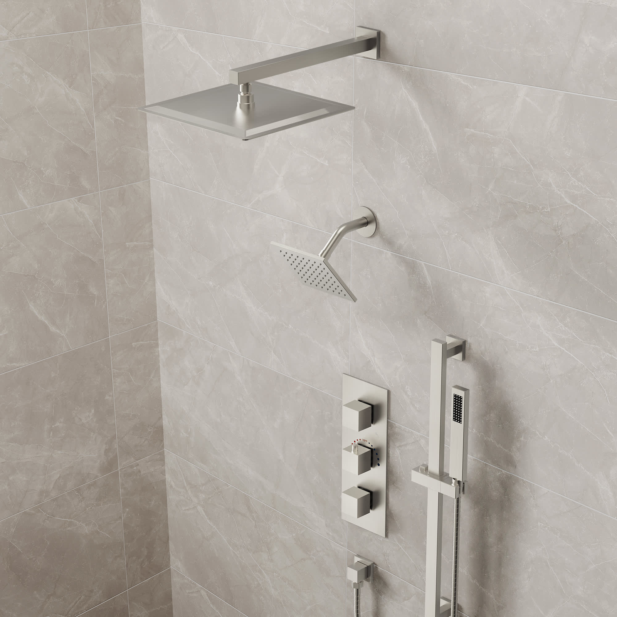 EVERSTEIN SFS-1016A-NK12 Showerhead-Bar-Panels - View #15