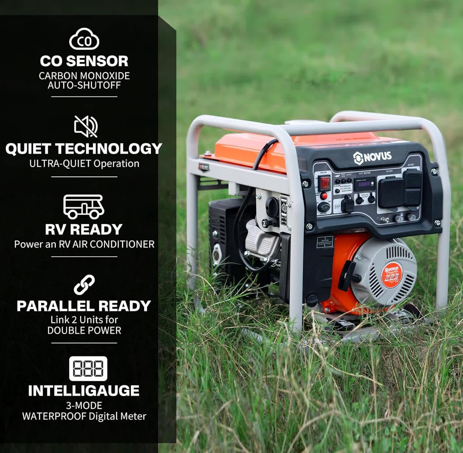 Novus NV4000I Inverter-Generators - View #3
