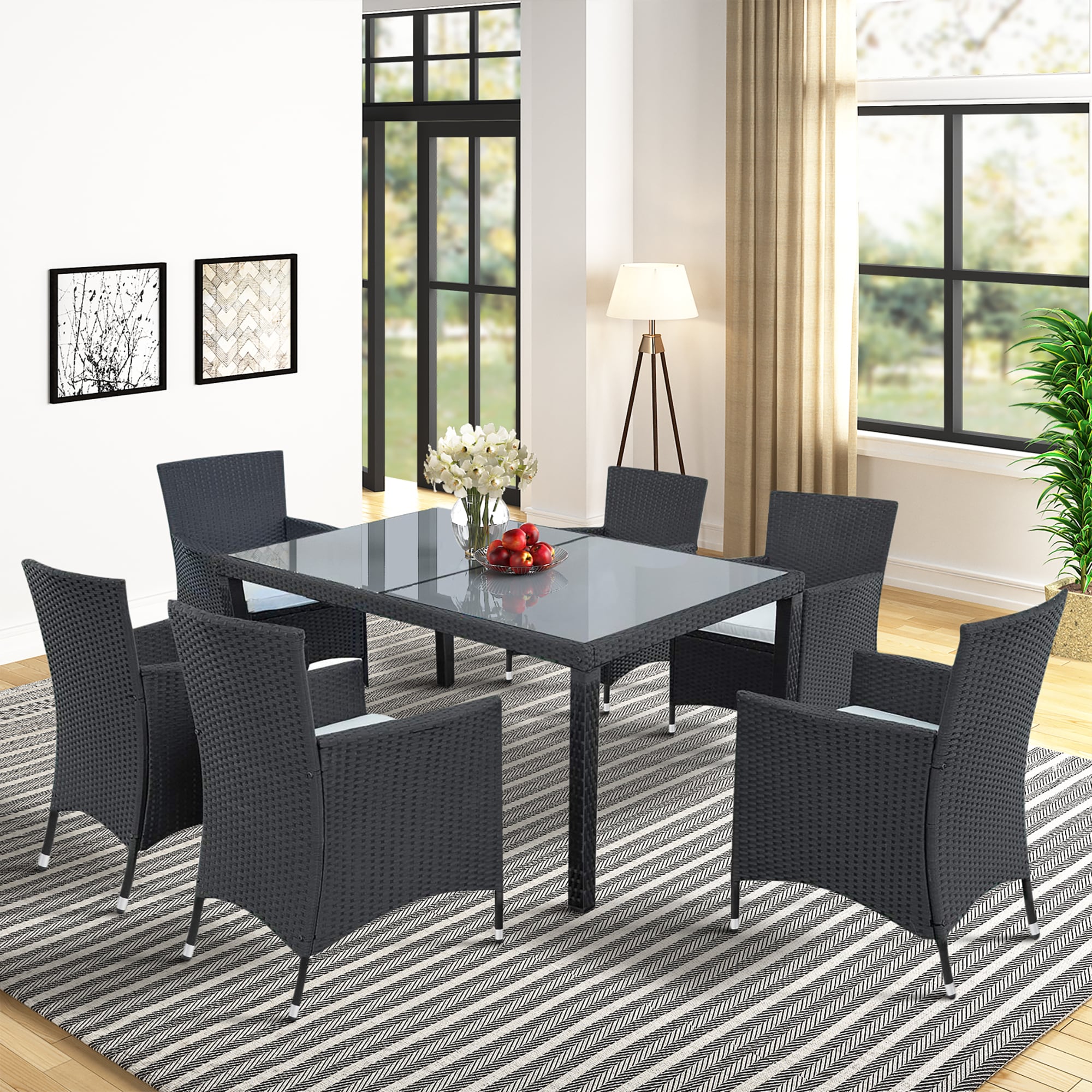 ModernLuxe L-SP100225AAB Patio-Dining-Sets - View #2