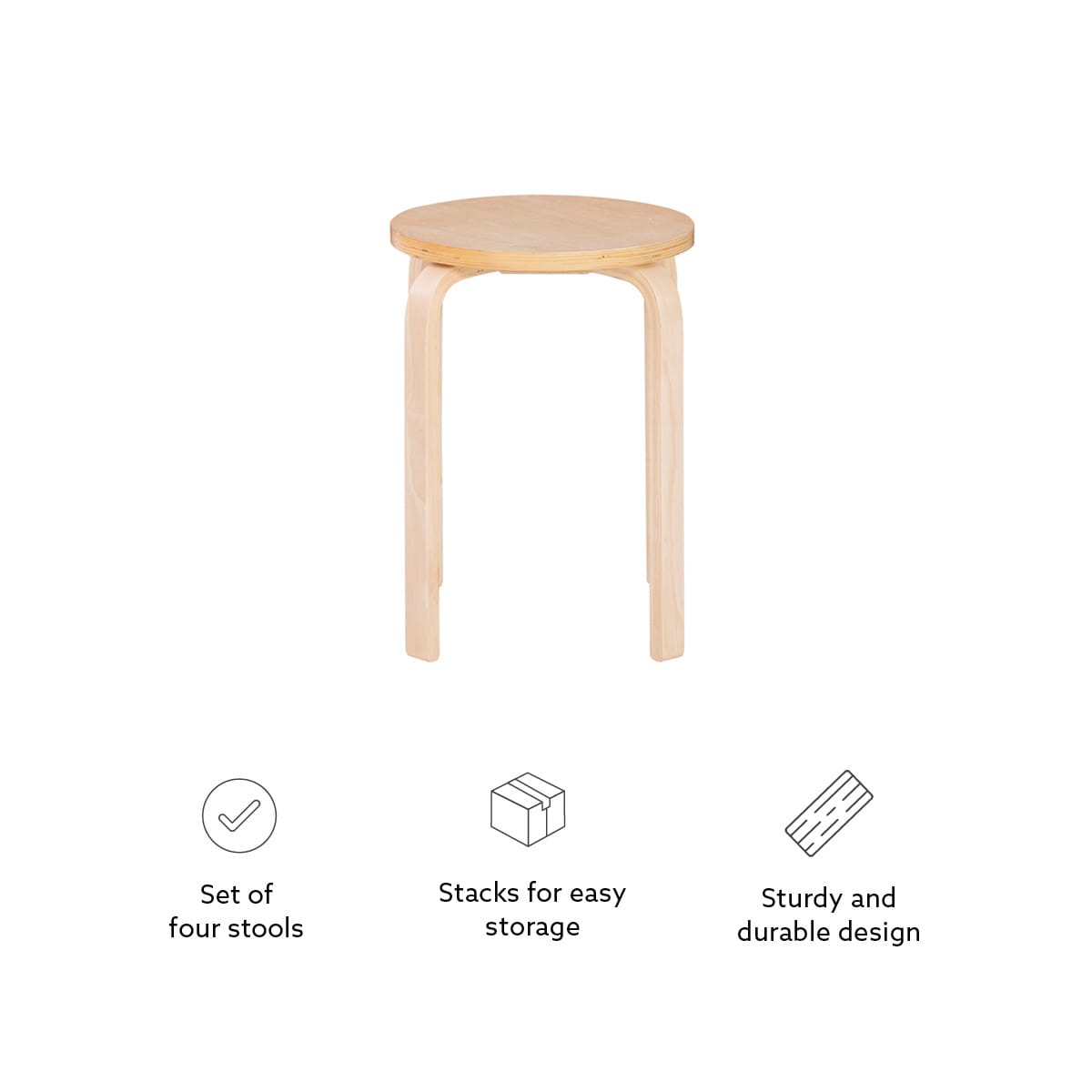 Linon 1771NAT-04-AS-U stools - View #9