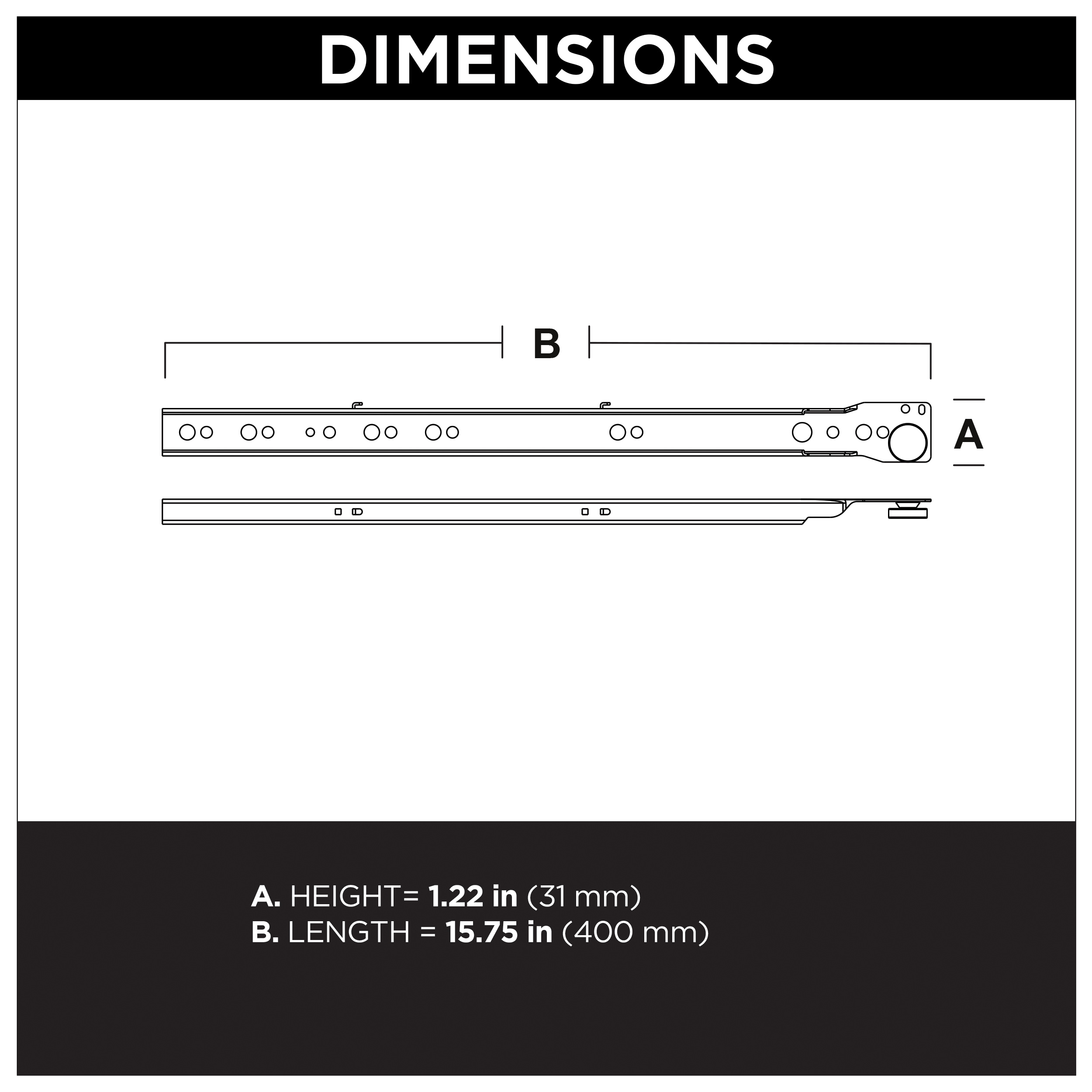 RELIABILT D98816W-W-W Drawer-Slides - View #5