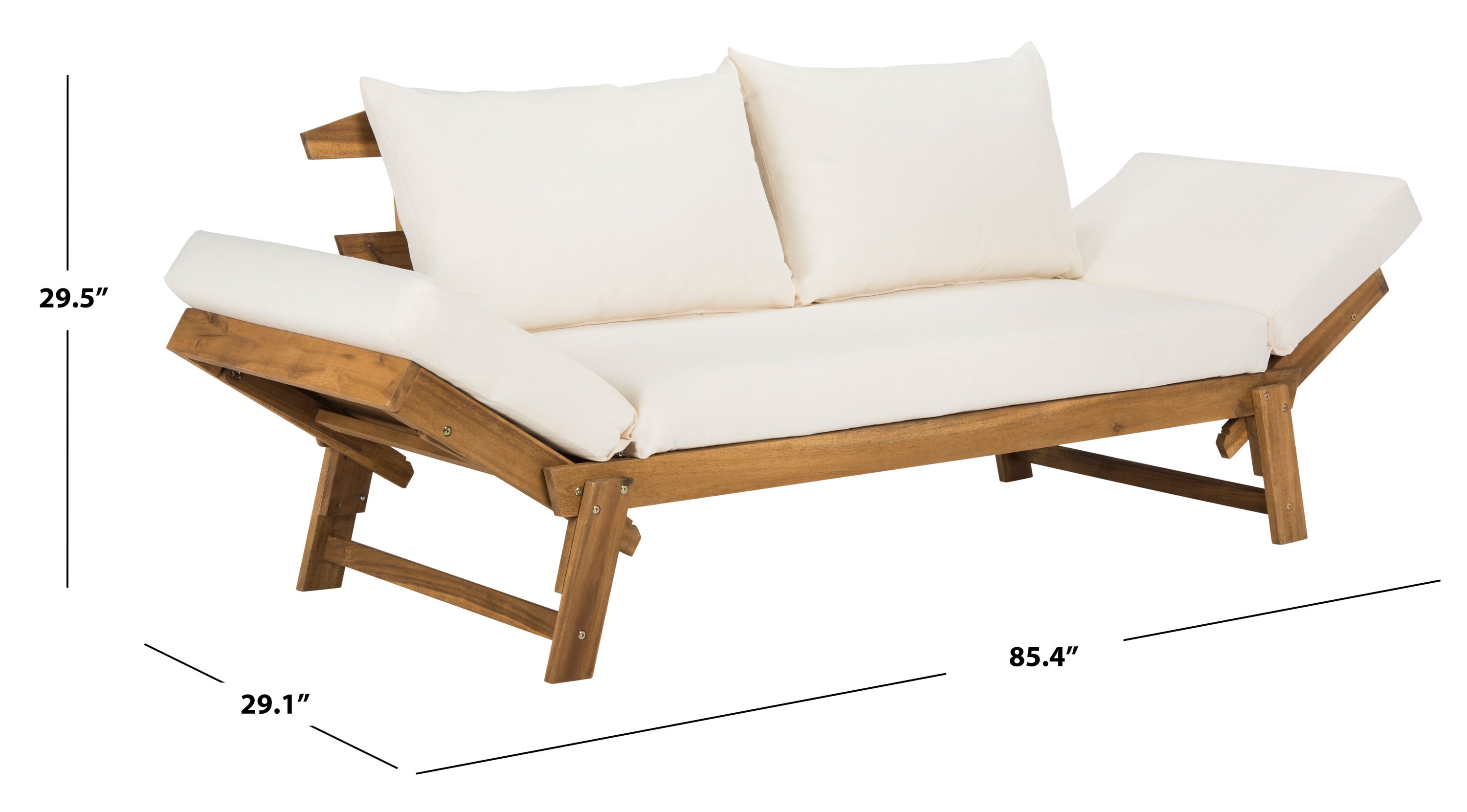 Safavieh PAT6745B Patio-Sofas-Daybeds - View #4