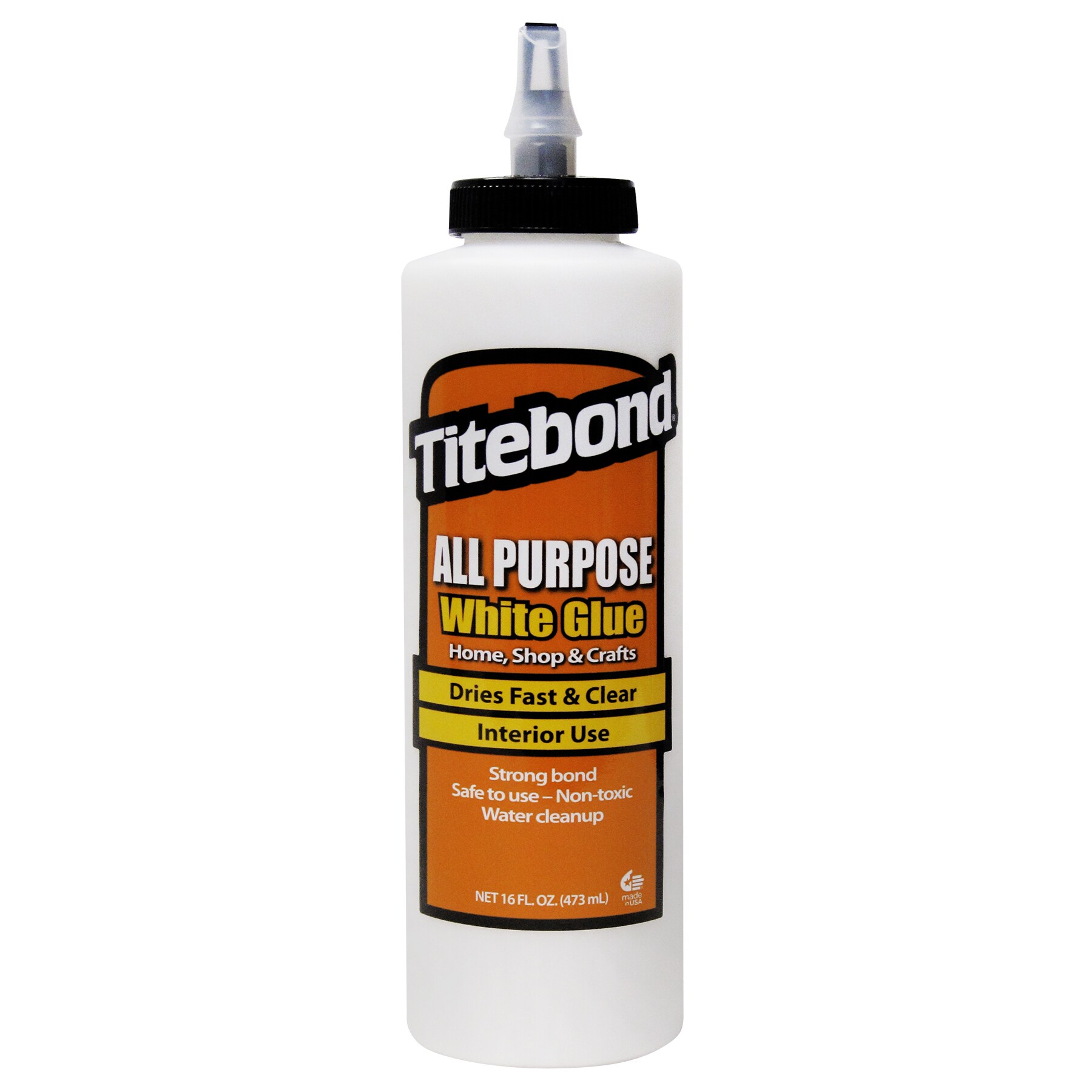 Titebond All Purpose White Glue Clear, Interior Wood Adhesive (Actual Net  Contents: 4-fl oz) in the Wood Adhesive department at