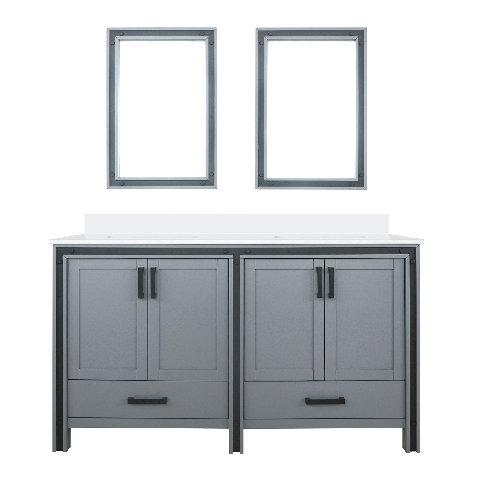 Lexora LVZV60DB210 Bath-Vanity-Combo - View #2