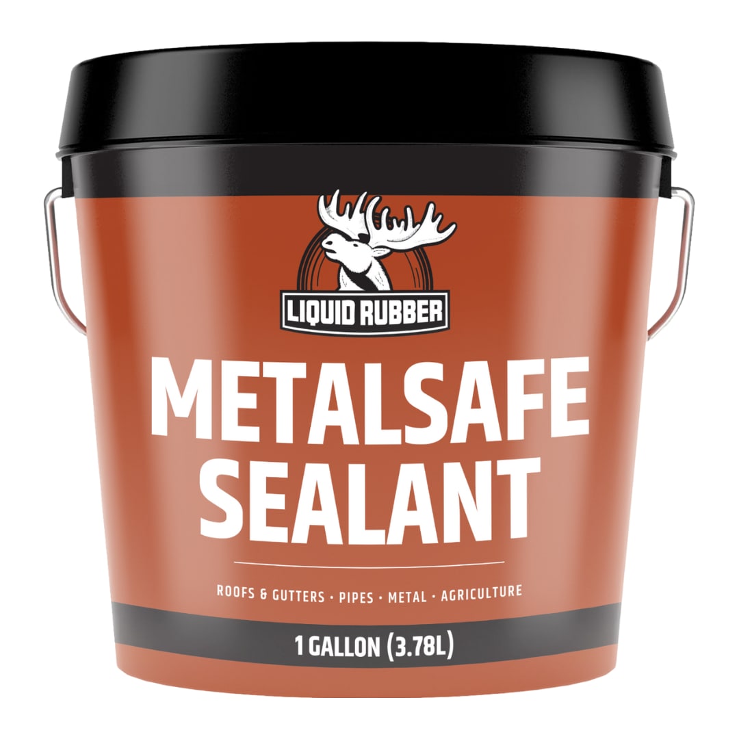 Liquid Rubber MetalSafe 1-gallon Waterproof Elastomeric Roof Sealant #11302US