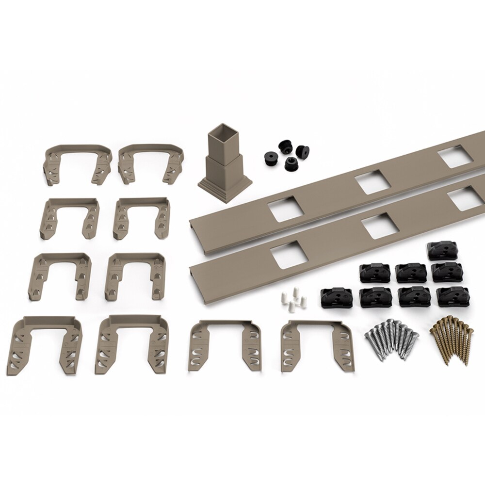 Trex 810338 91.5-in x 3.88-in Transcend Gravel Path Composite Stair Connector (37-Pack)