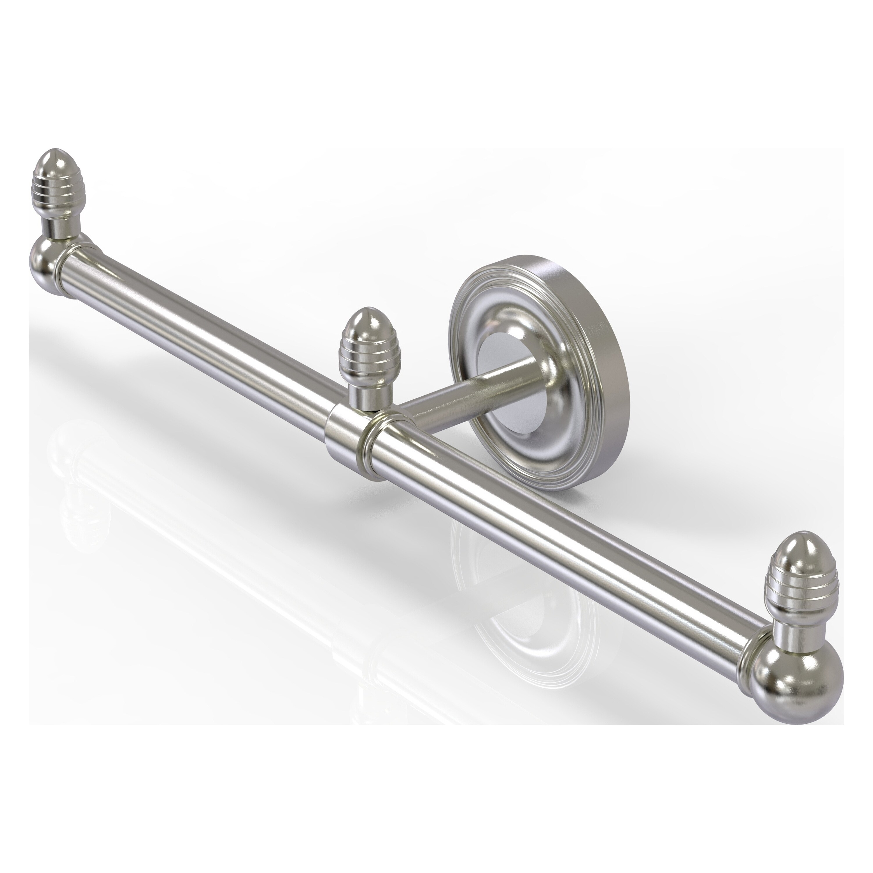 Allied Brass BPPR-HTB-2-SN Prestige Regal 15-in double Satin Nickel Wall mount Double Towel Bar