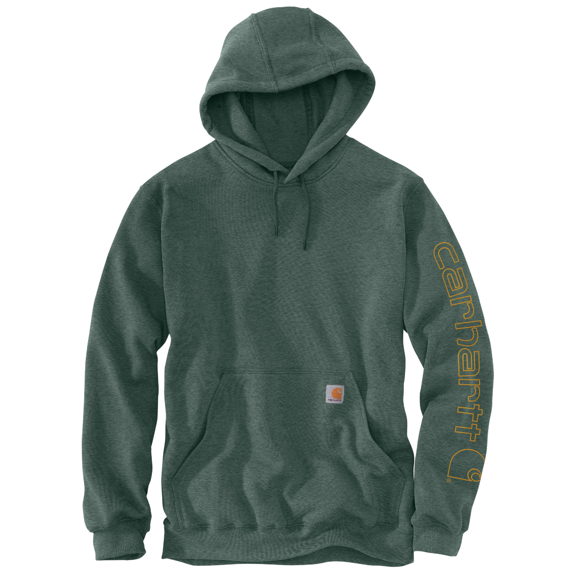 Carhartt Mens Fleece Long Sleeve Hoodie (Large)