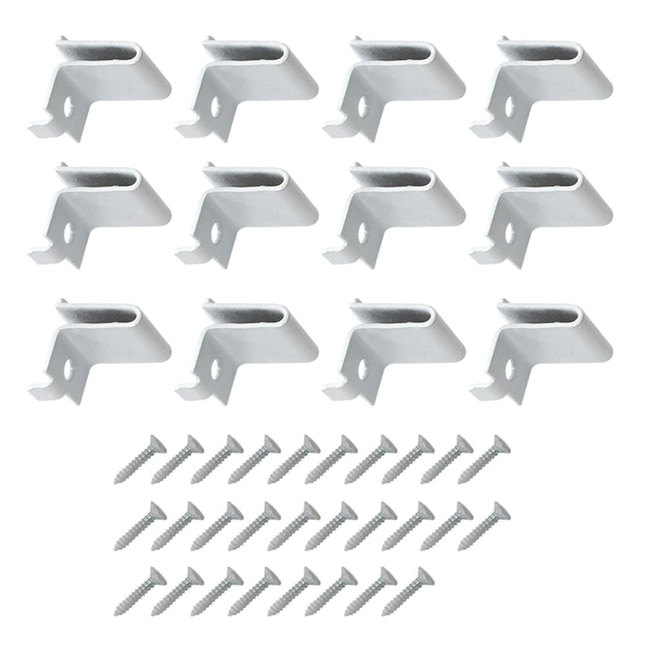 Project Source 0.77-in L White Shelf Pins in the Shelving Brackets &  Hardware department at