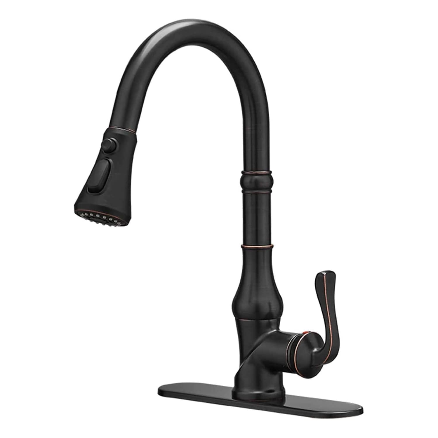 BWE A-94552 Single Kitchen Faucet Oil Rubbed Bronze Single Handle ...