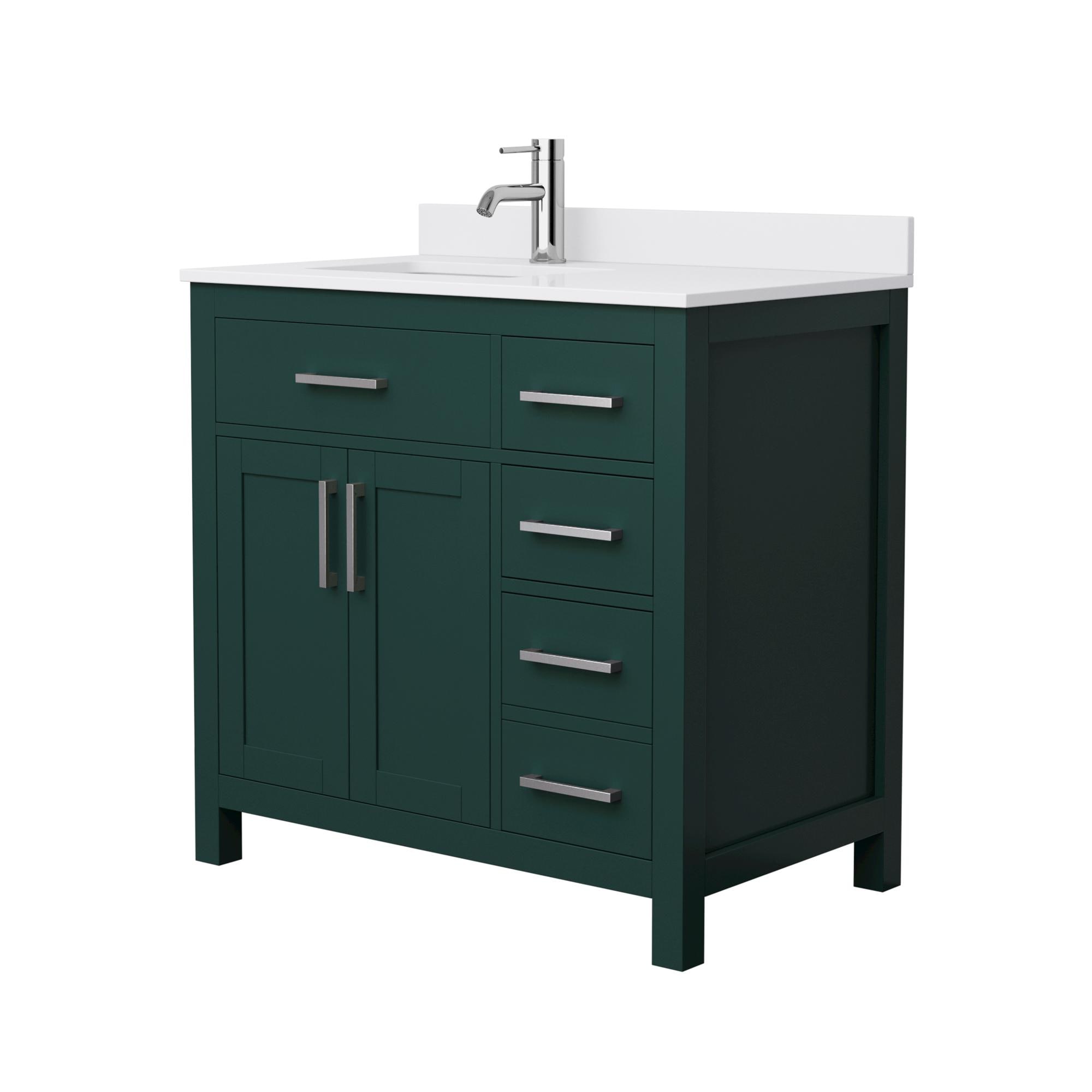 Wyndham Collection WCG242436SGEWCUNSMXX Bath-Vanity-Combo - View #2