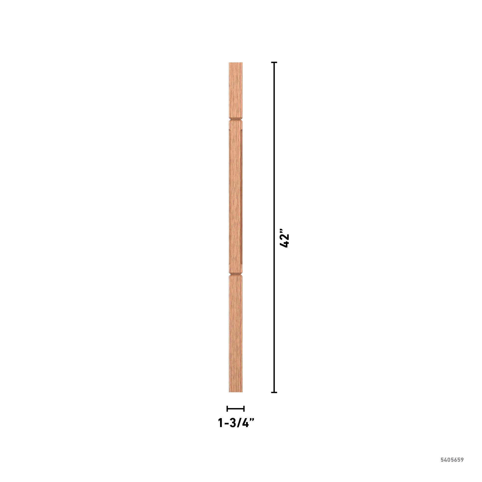 L.J. Smith Stair Systems LJC-5360V-O 42 Interior-Stairpart-Balusters - View #4