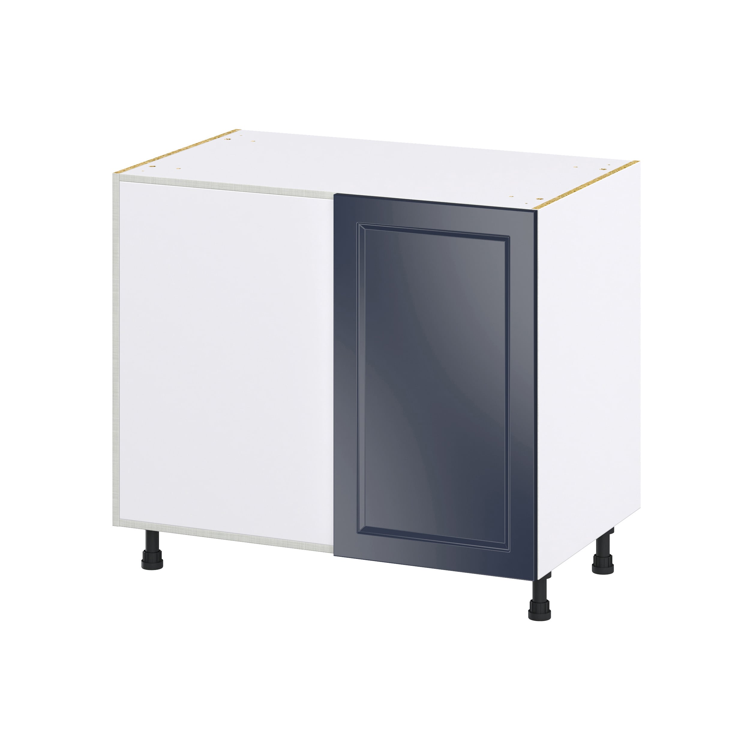 Hugo&Borg DSBBCL39LCP-LO Lorette 39-in W x 34.5-in H x 25-in D Navy Blue Blind Blind Base Fully assembled Cabinet (Recessed Panel Shaker)