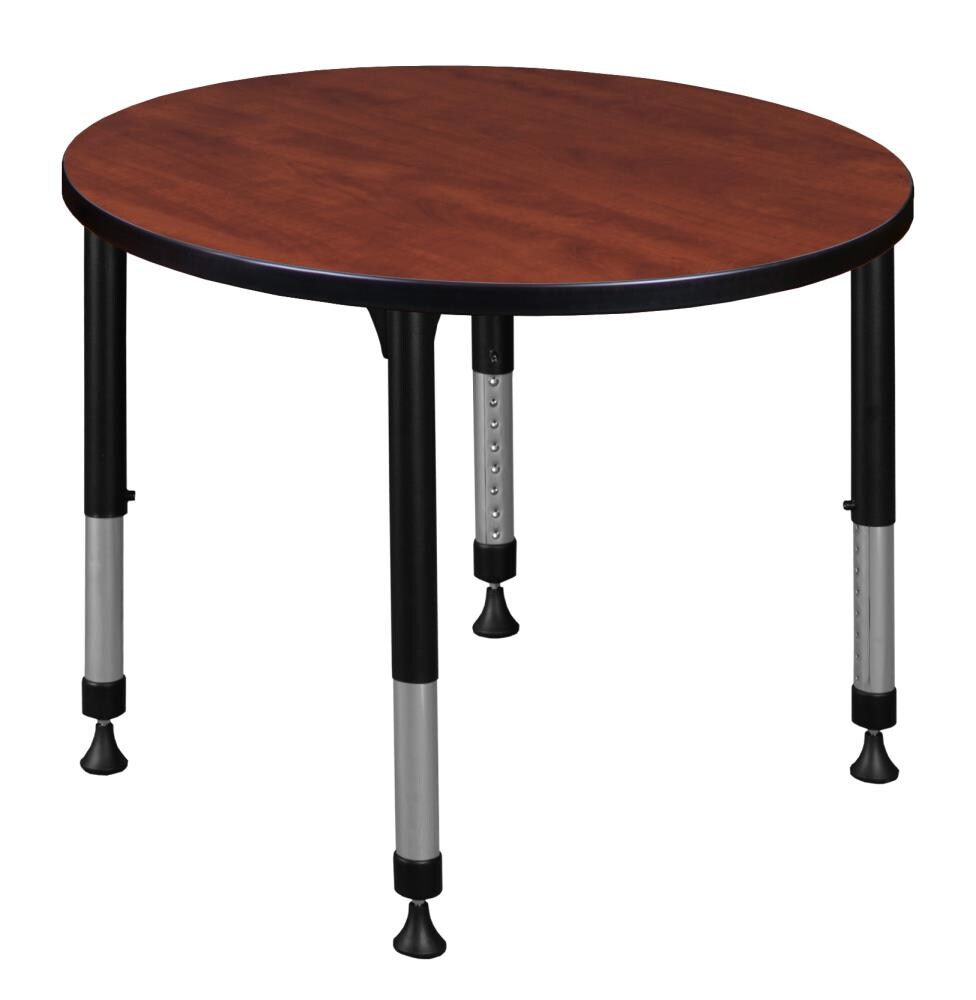 Regency TB30RNDCHAPBK Classroom Tables Red 4-Person Training Table (30-in W x 34-in H)