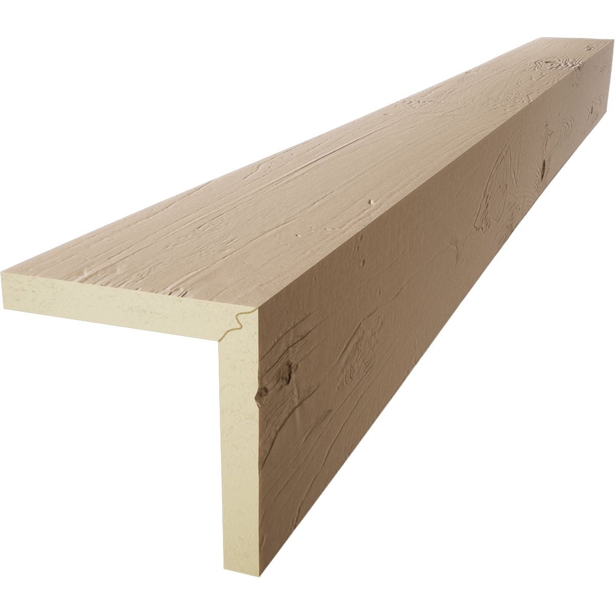 Ekena Millwork BMKP2C0120X060X120UN Faux-Beams - View #5