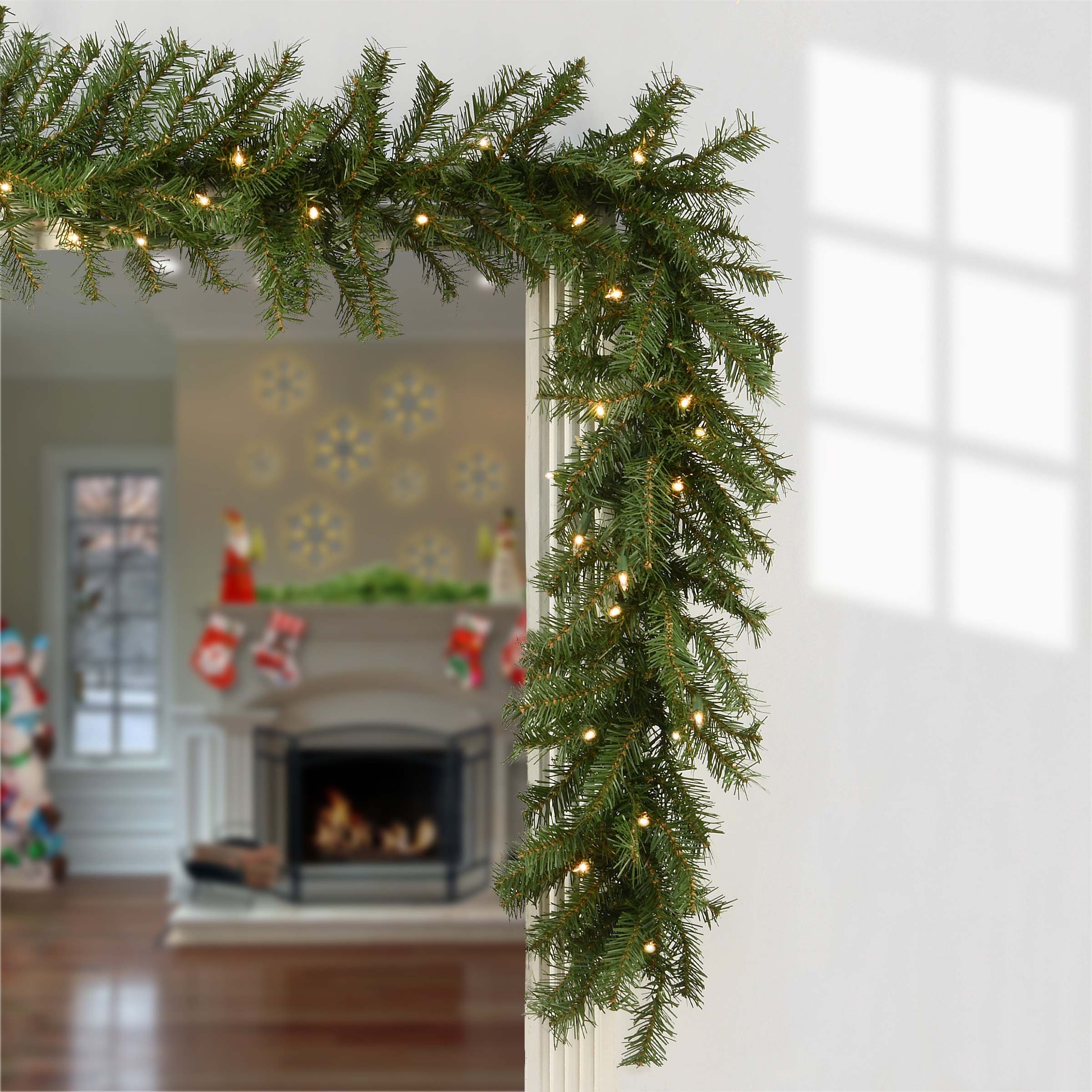 National Tree Company NF7-300-9A-1 Artificial-Christmas-Garland - View #2