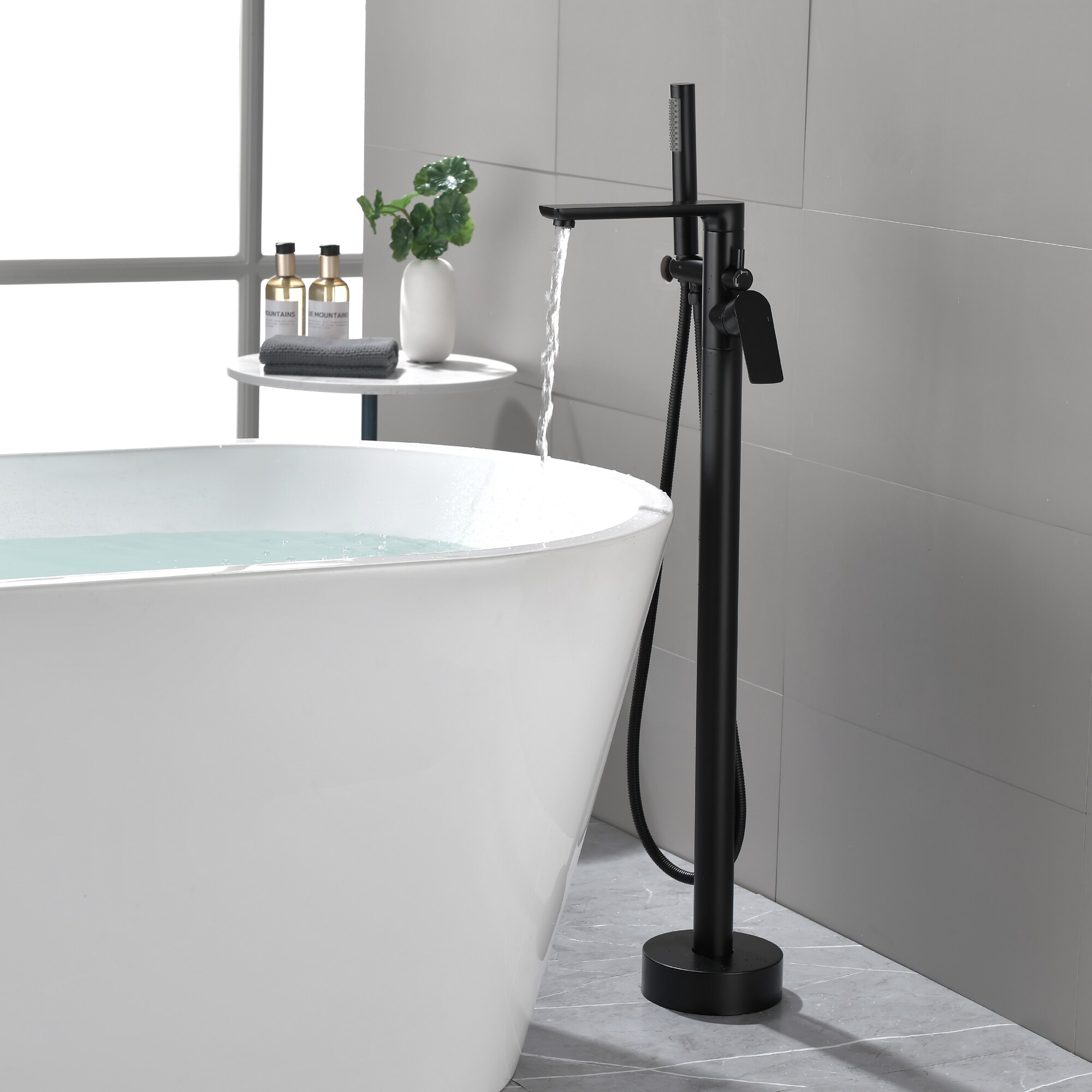 WELLFOR WA94027MB02 Roman-Tub-Faucets - View #2