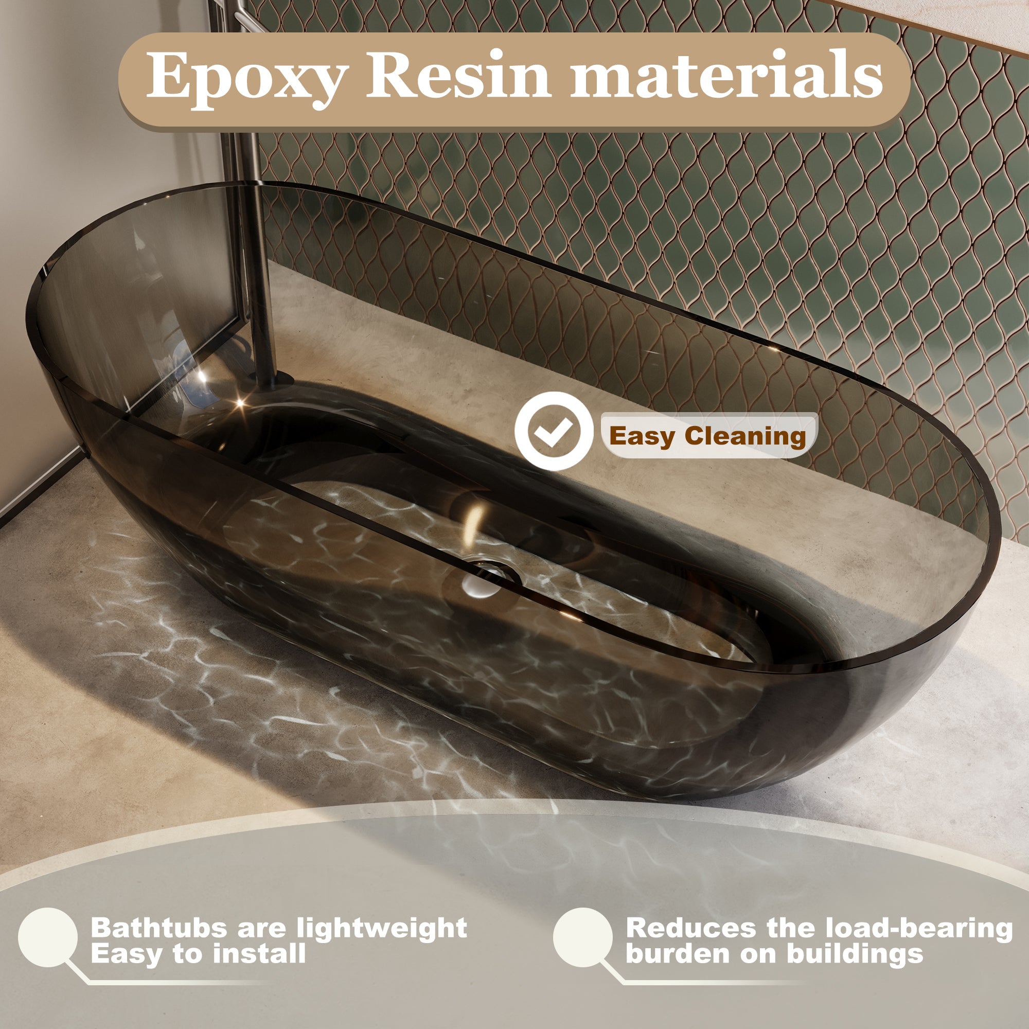 Boyel Living BL038R1750AG bathtubs - View #7