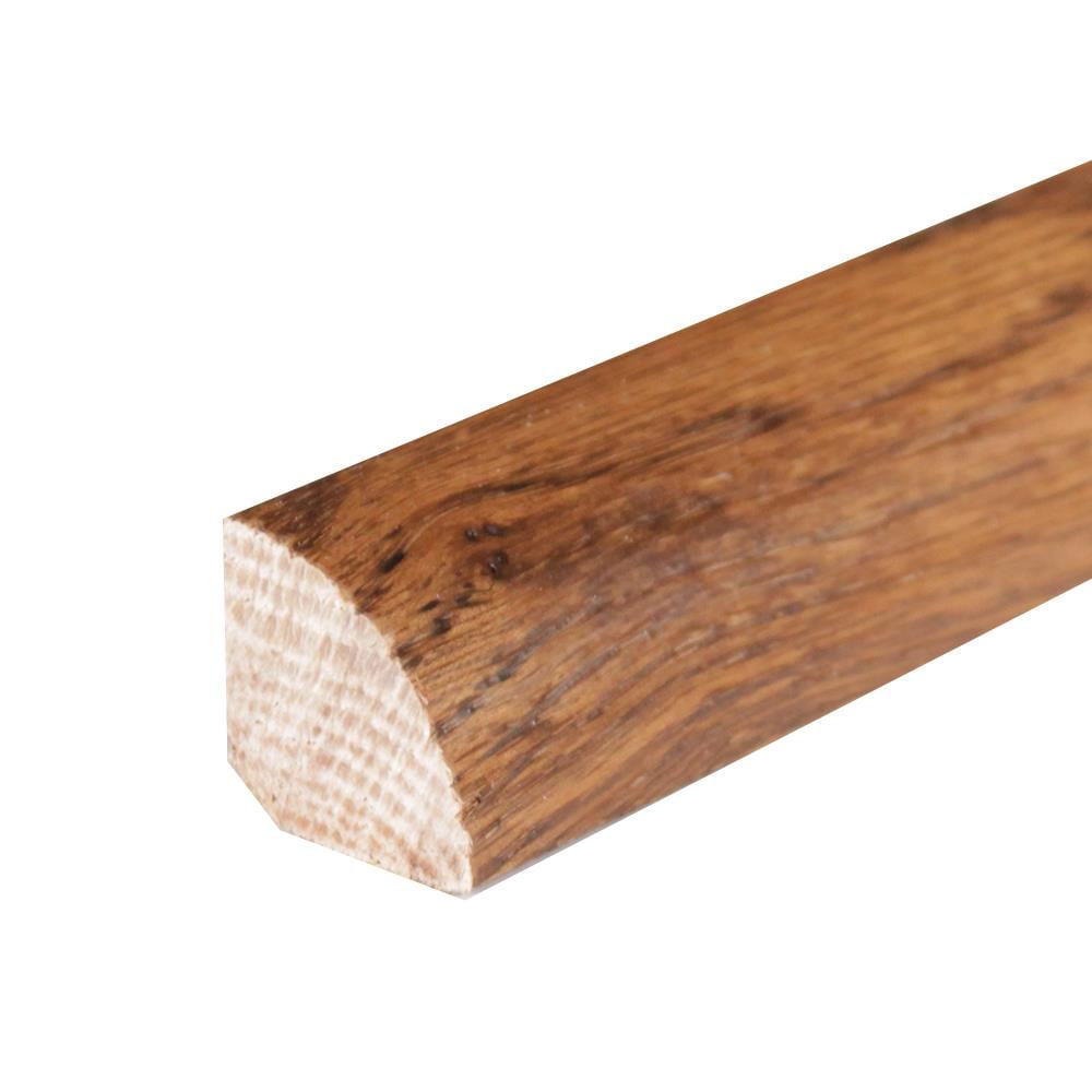 Flexco 1125446 Quarter round Revere Pewter 0.75-in T x 0.75-in W x 78-in L Solid wood Quarter round