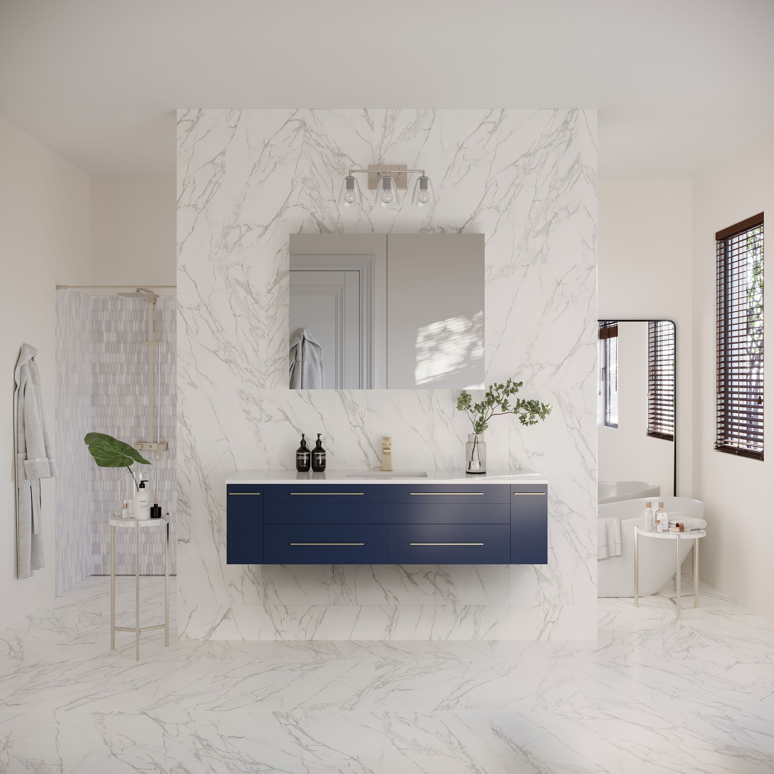 Fresca FVN6160RBL-UNS Bath-Vanity-Combo - View #4