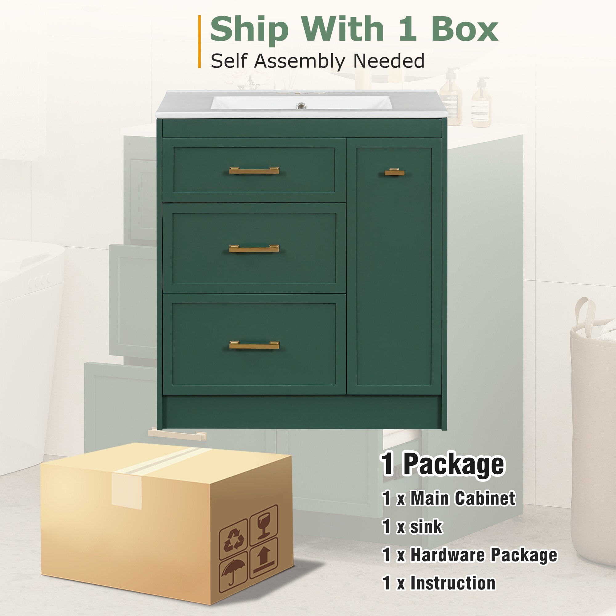 Tatayosi JJ-P194978F Bath-Vanity-Combo - View #11