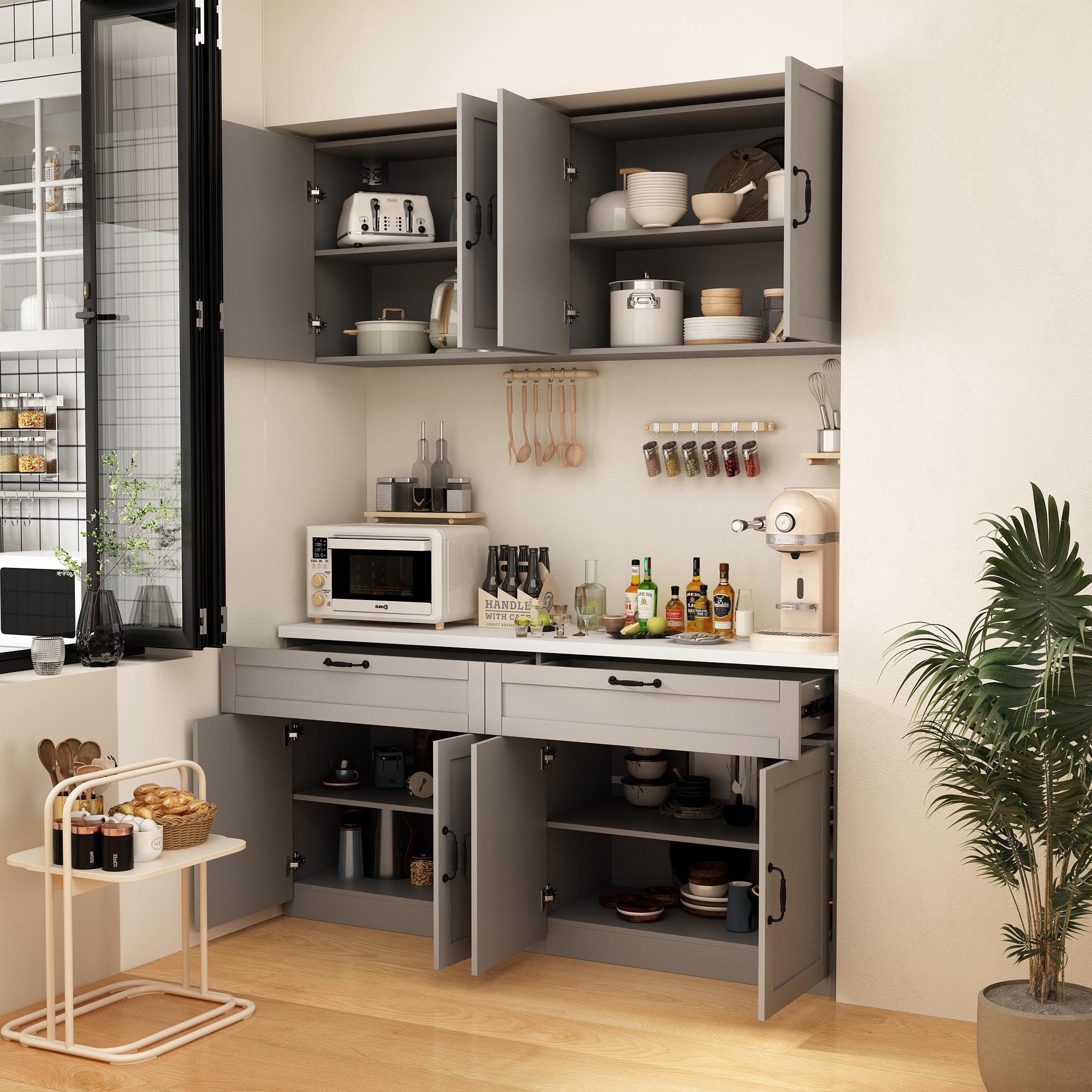 FUFU&GAGA JX0186-03+04 Dining-Kitchen-Storarge - View #3