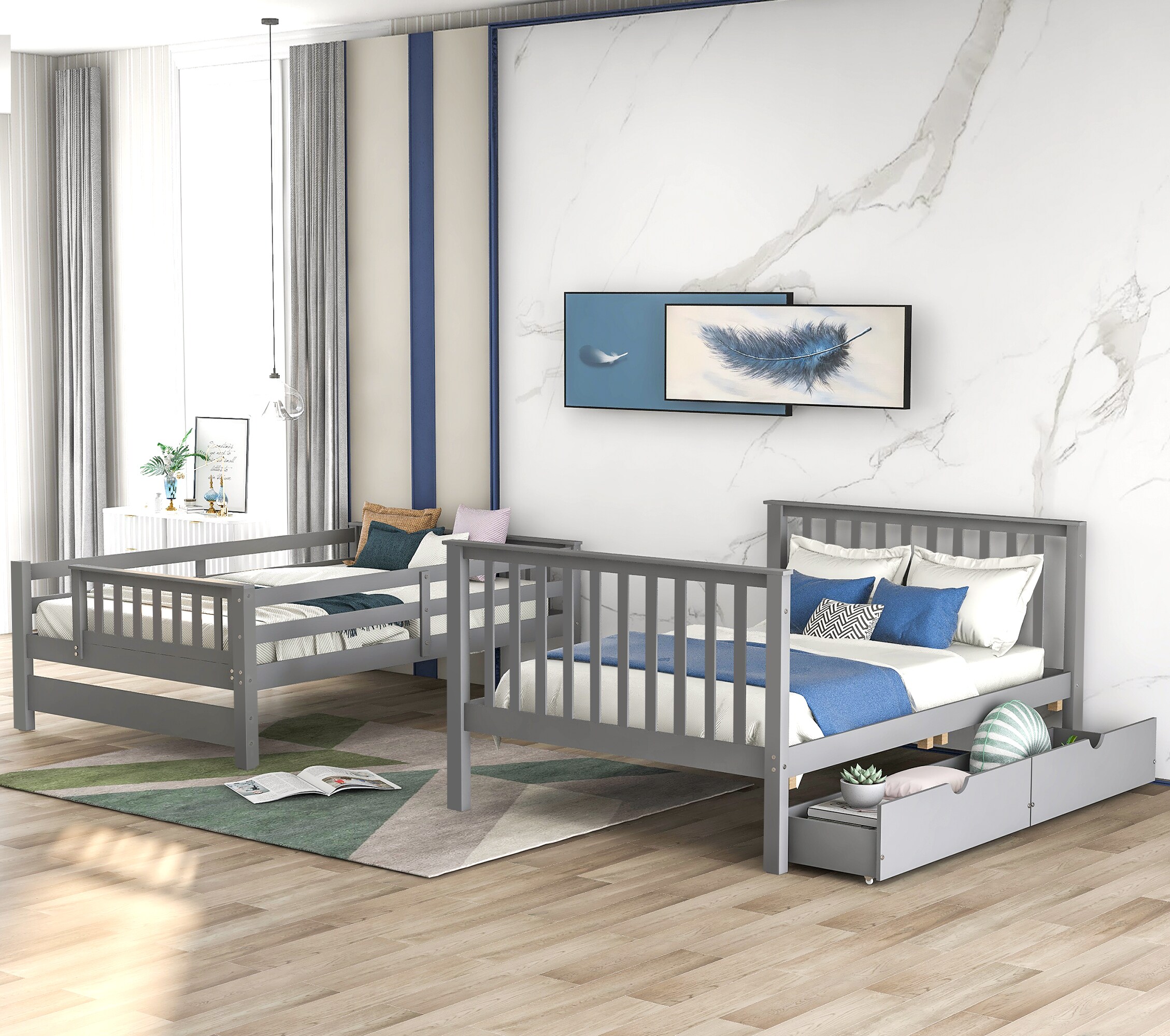Qualler BLE000046E Bunk-Beds - View #8