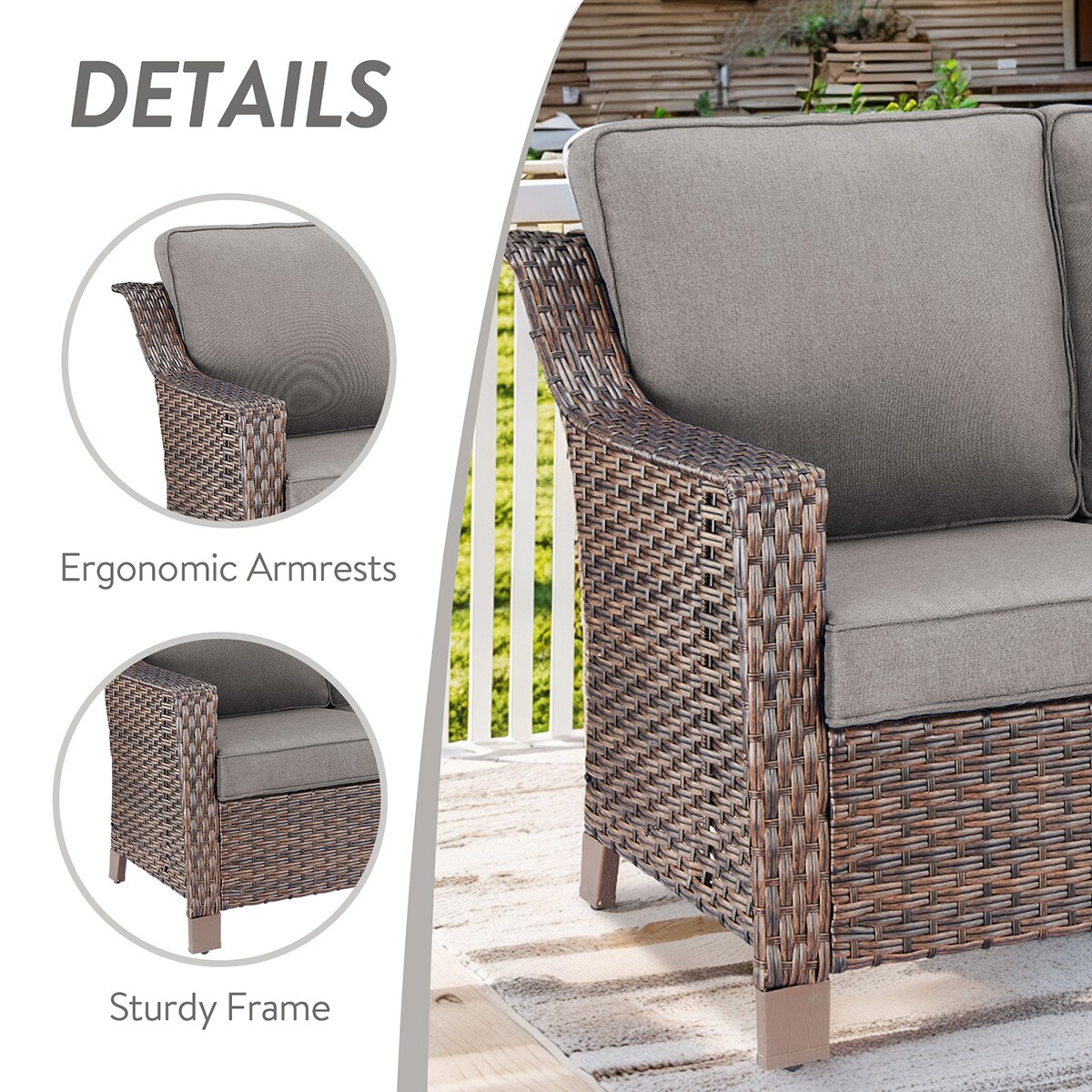 Rilyson FSLRBR13-3 Patio-Sofas-Daybeds - View #7
