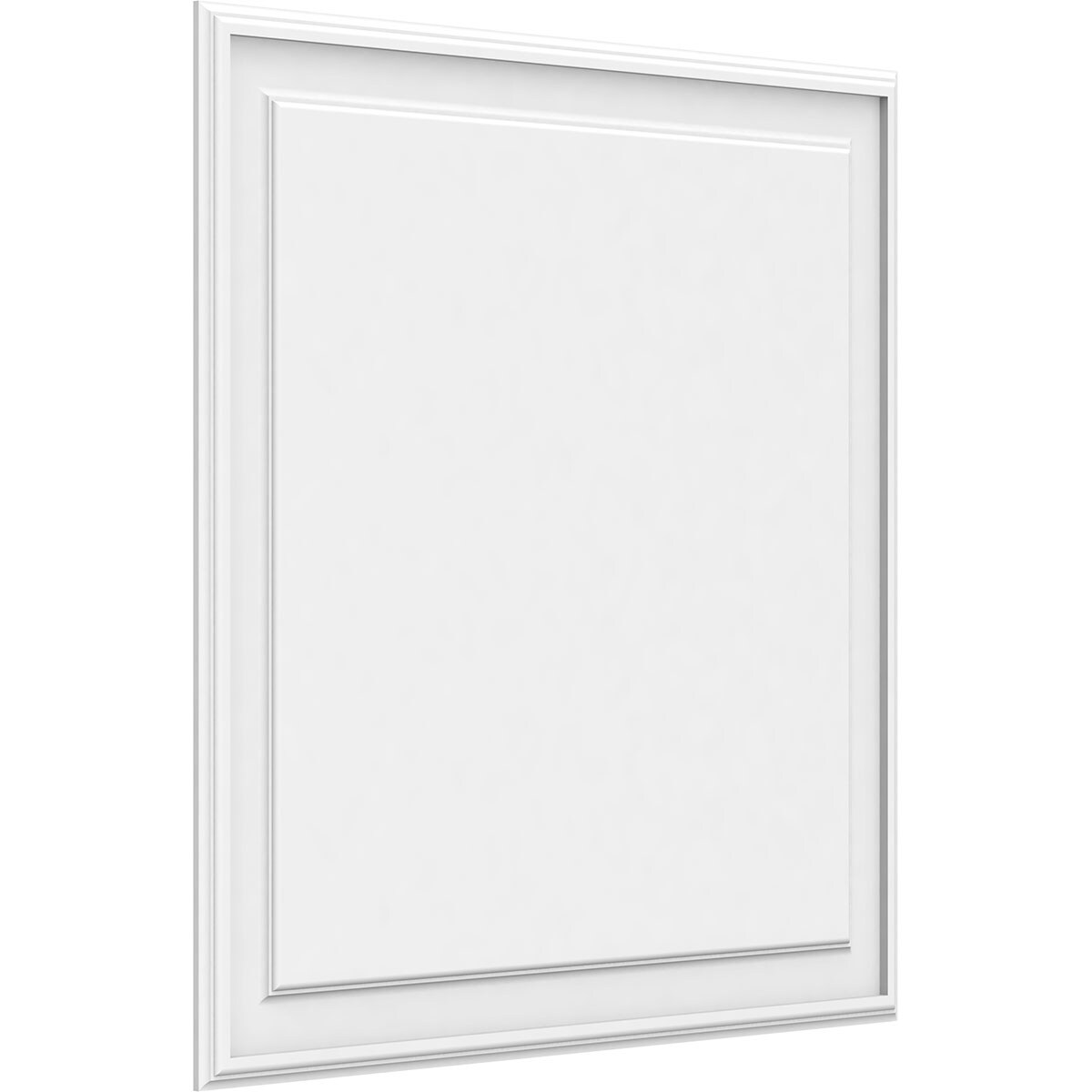 Ekena Millwork 34-in x 34-in Smooth White PVC Fretwork Wall Panel in ...